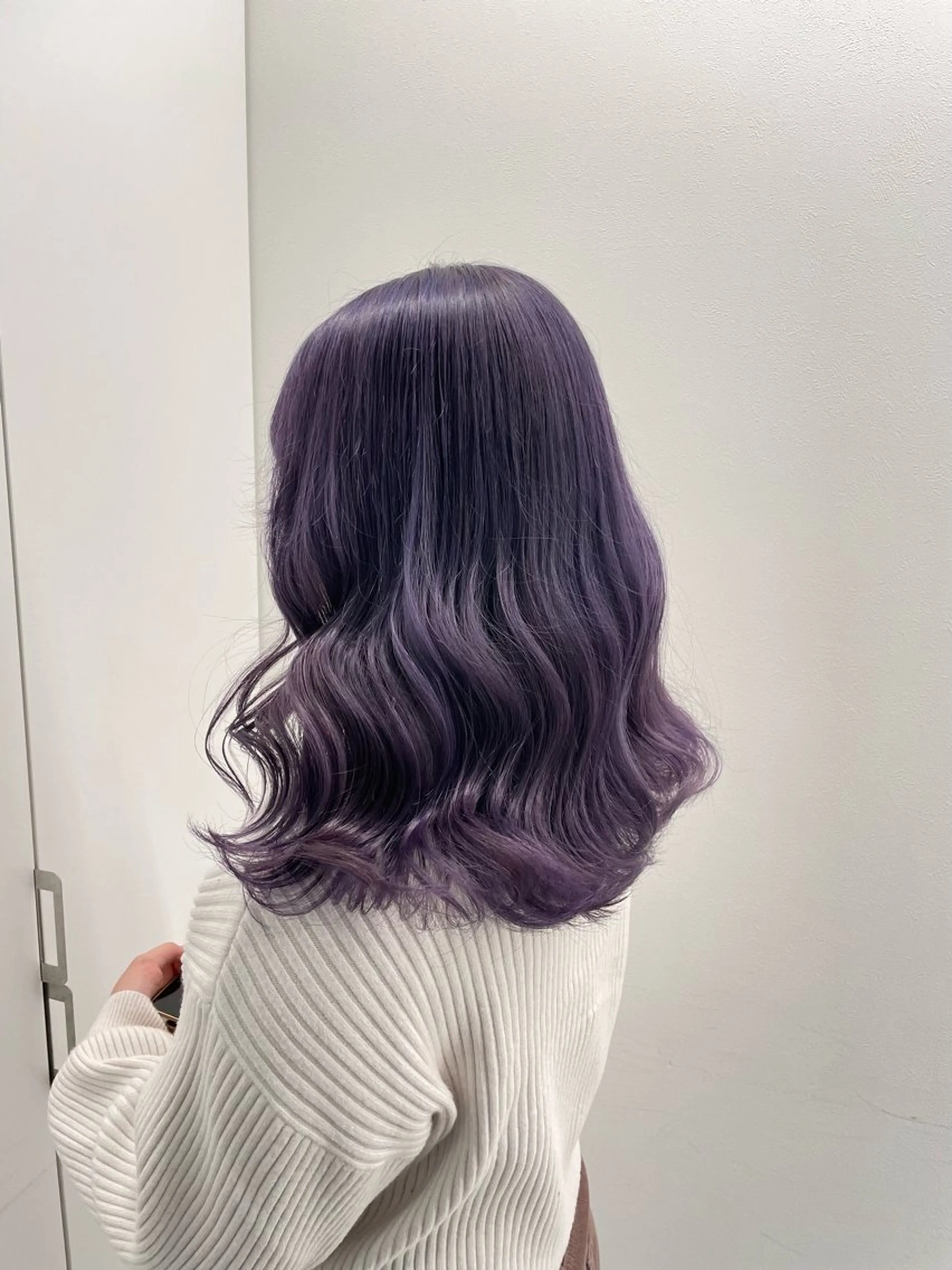 ミディアム カラー ヘアカラー 🤍💕ブリーチカラ ーAyaka💕🤍のヘアスタイル