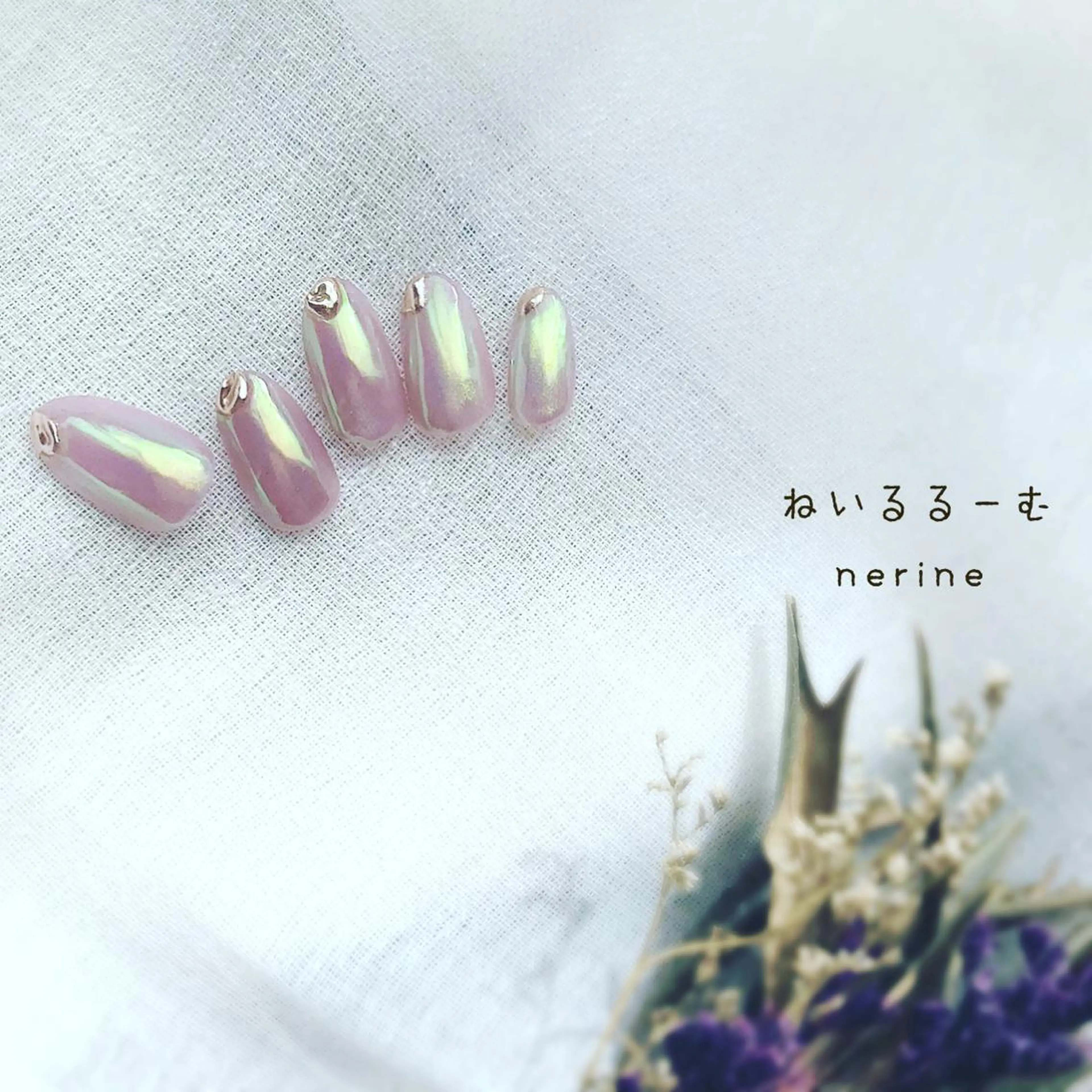 ネイル フットネイル ジェルネイル ミラーネイル ニュアンスネイル シンプルネイル NAILST Naomiのネイルデザイン