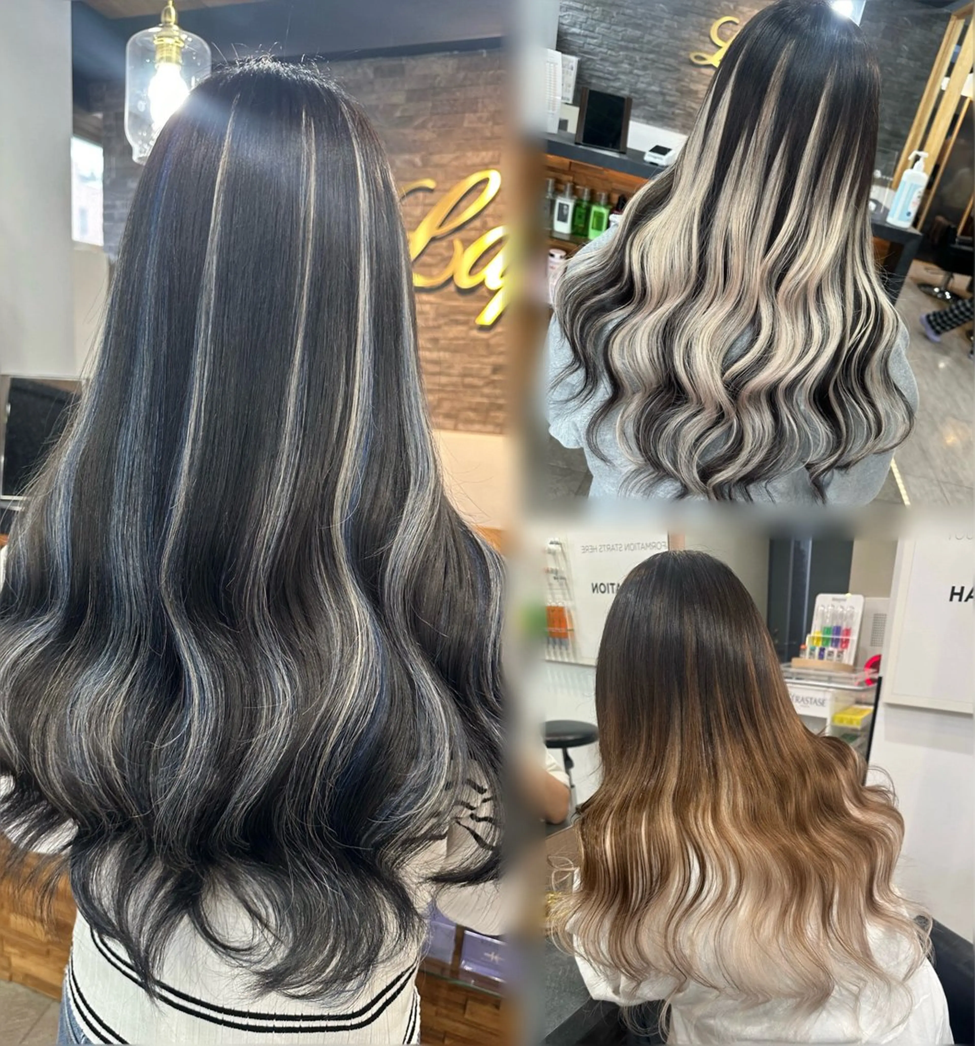 ロング ヘアカラー エクステ 横浜/あゆみ/ エクステ特化のヘアスタイル