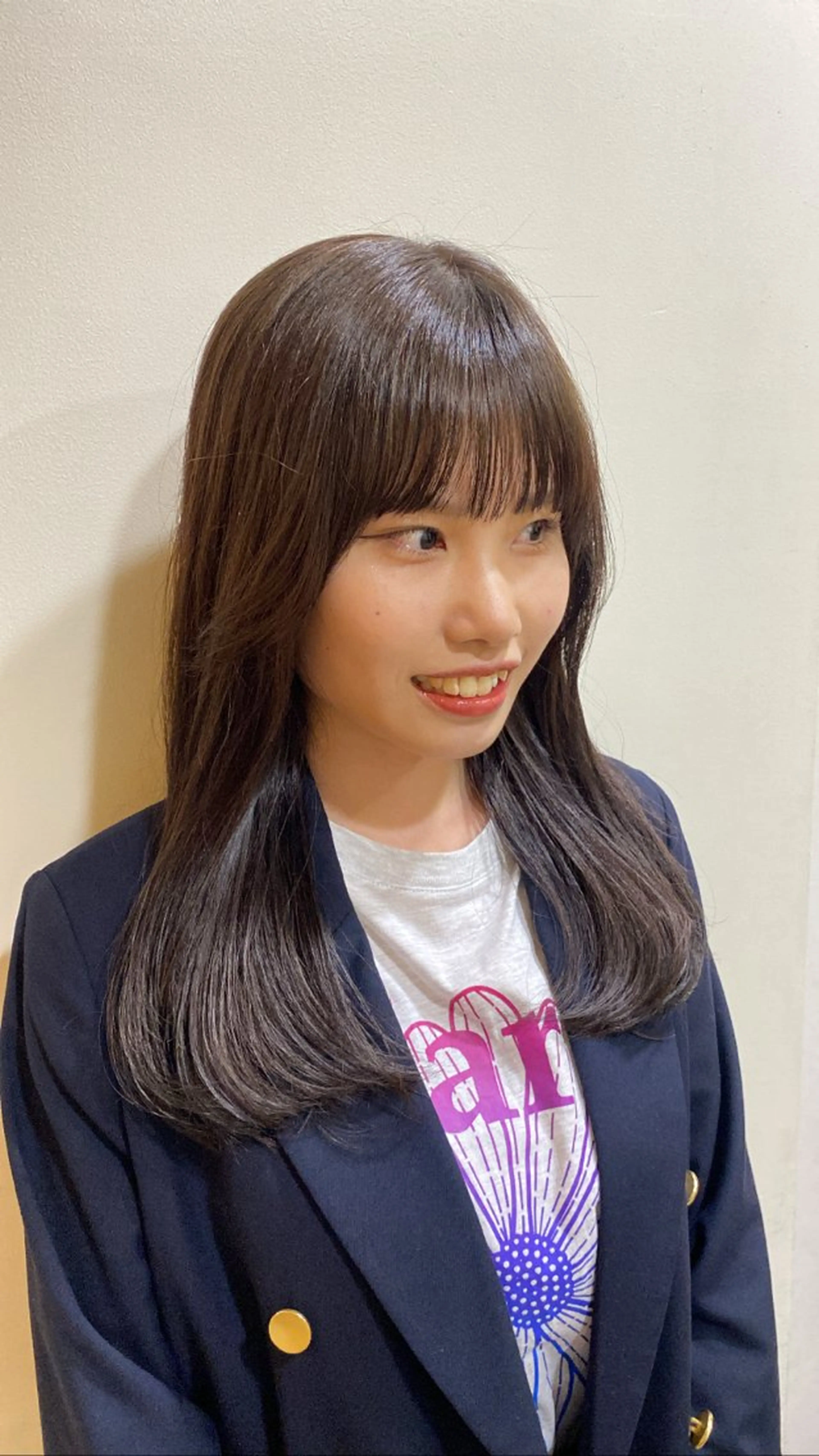 ロング カラー レイヤーボブ/ 艶カラー/サナ🌼のヘアスタイル