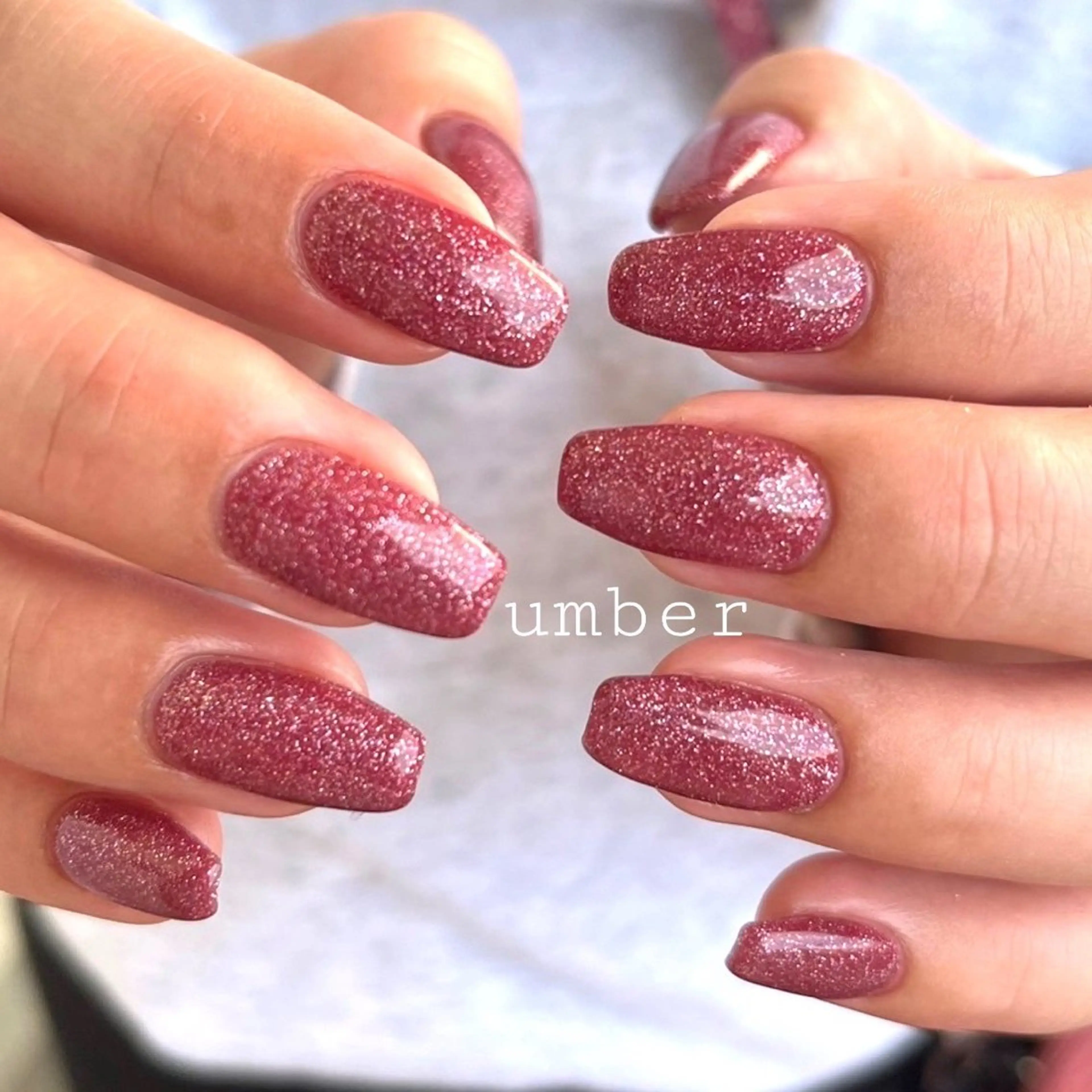 ネイル ハンドネイル umber 三茶1分のネイルデザイン