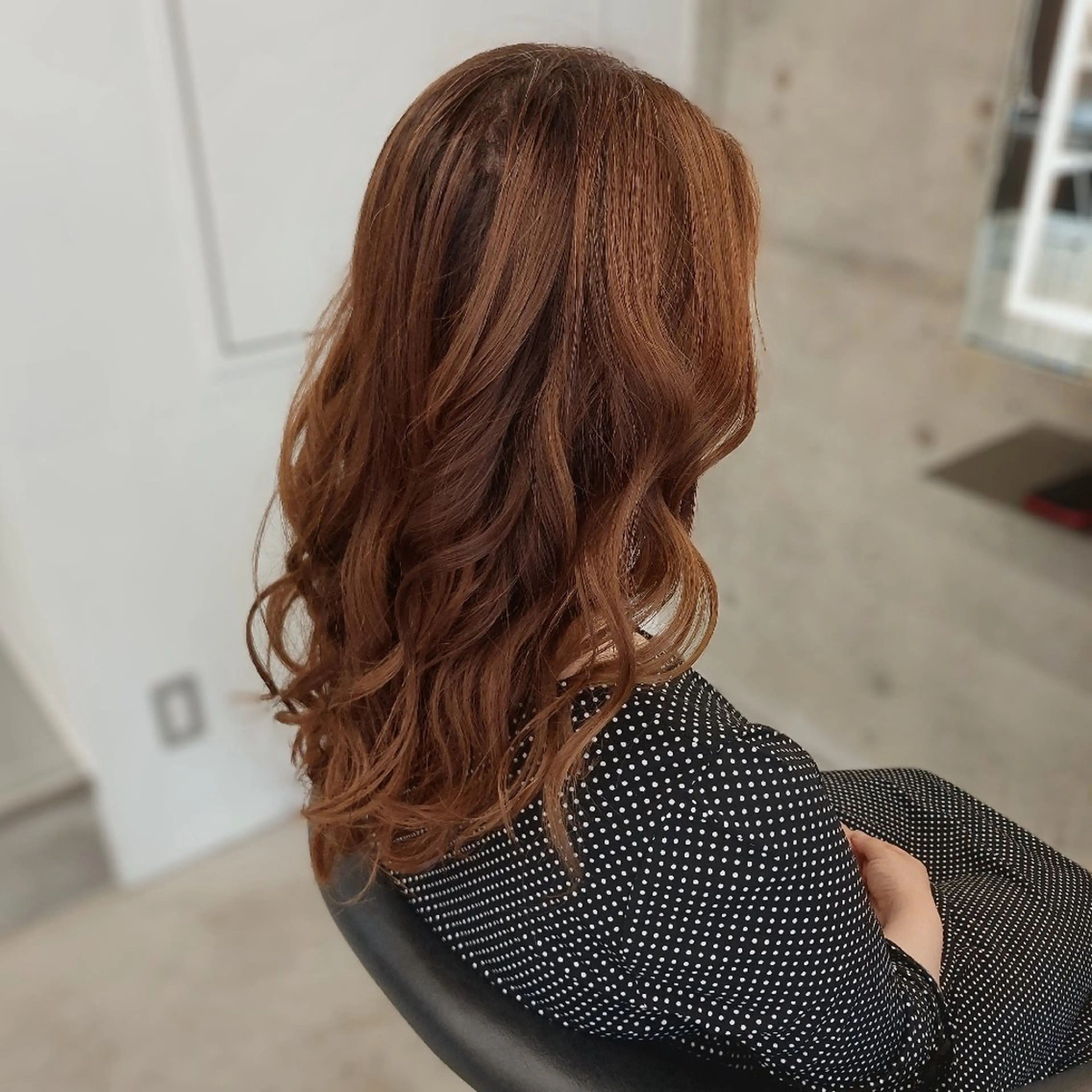 セミロング ヘアアレンジ ヘアセット 石井 一真のヘアスタイル