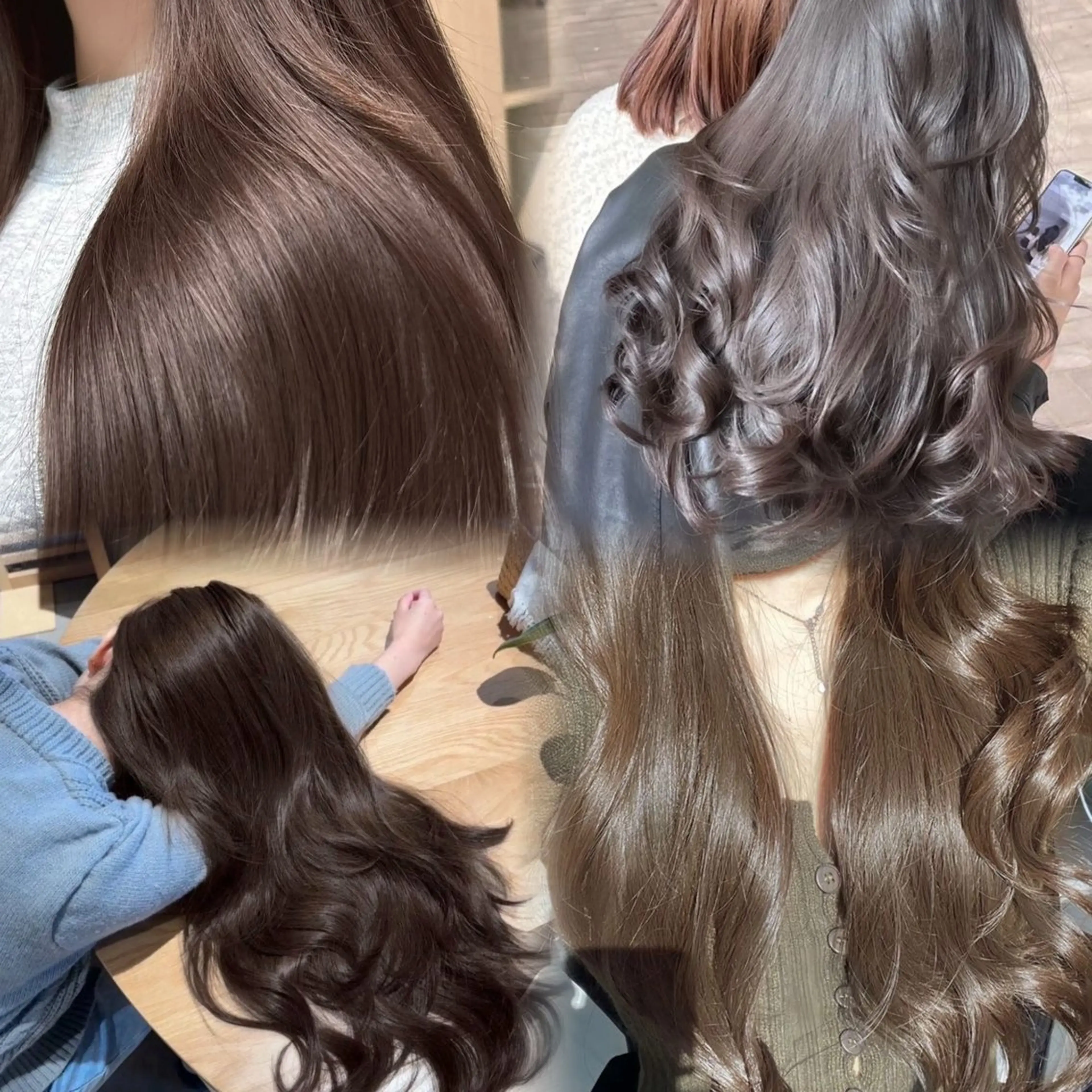 カラー ヘアカラー 透明感カラー /ななかのヘアスタイル