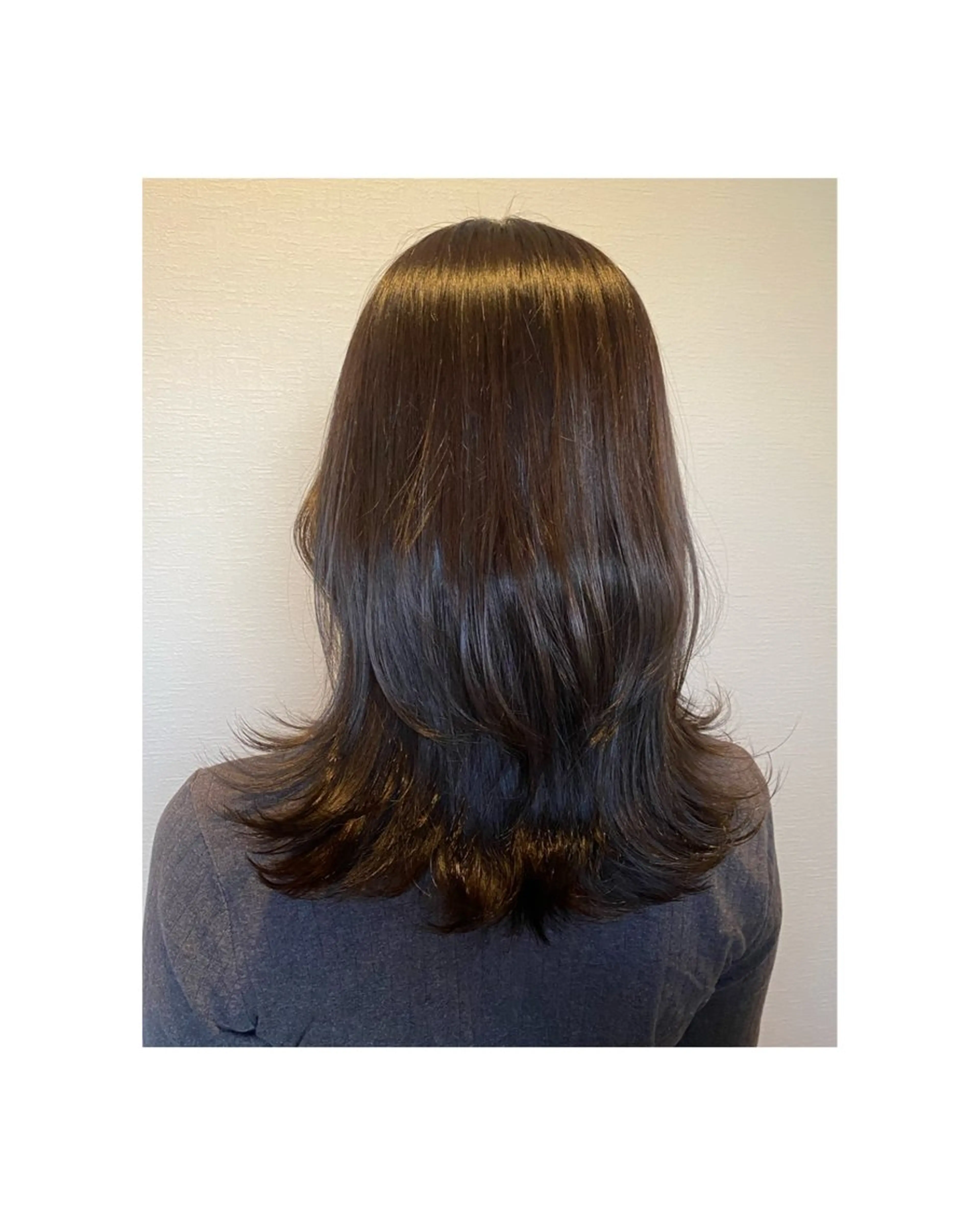 ロング カラー ヘアアレンジ 🎀レイヤーカット/ 艶カラー/ﾕｶ🎀のヘアスタイル
