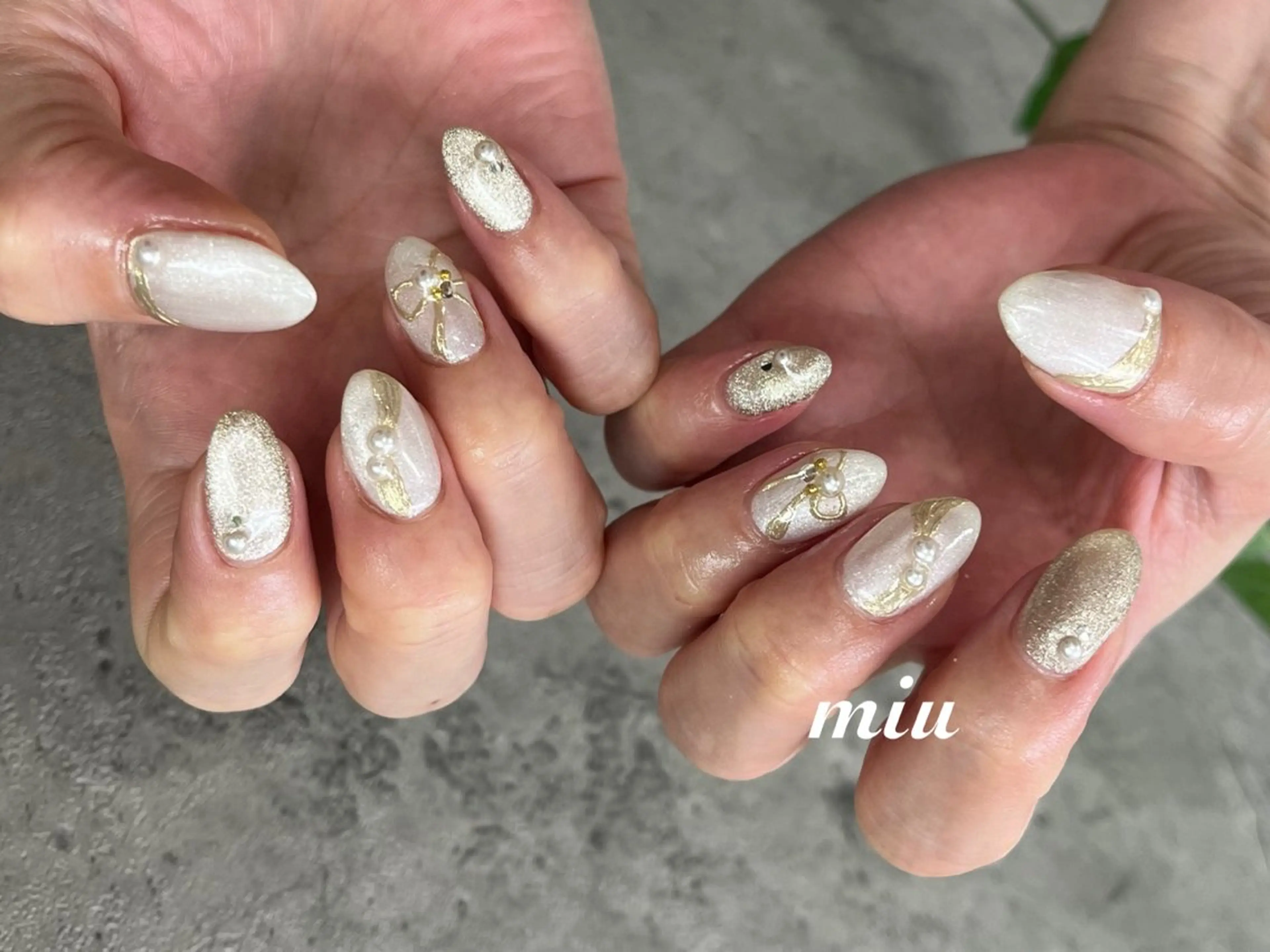 ネイル ハンドネイル miu nail 🐾mihoのネイルデザイン
