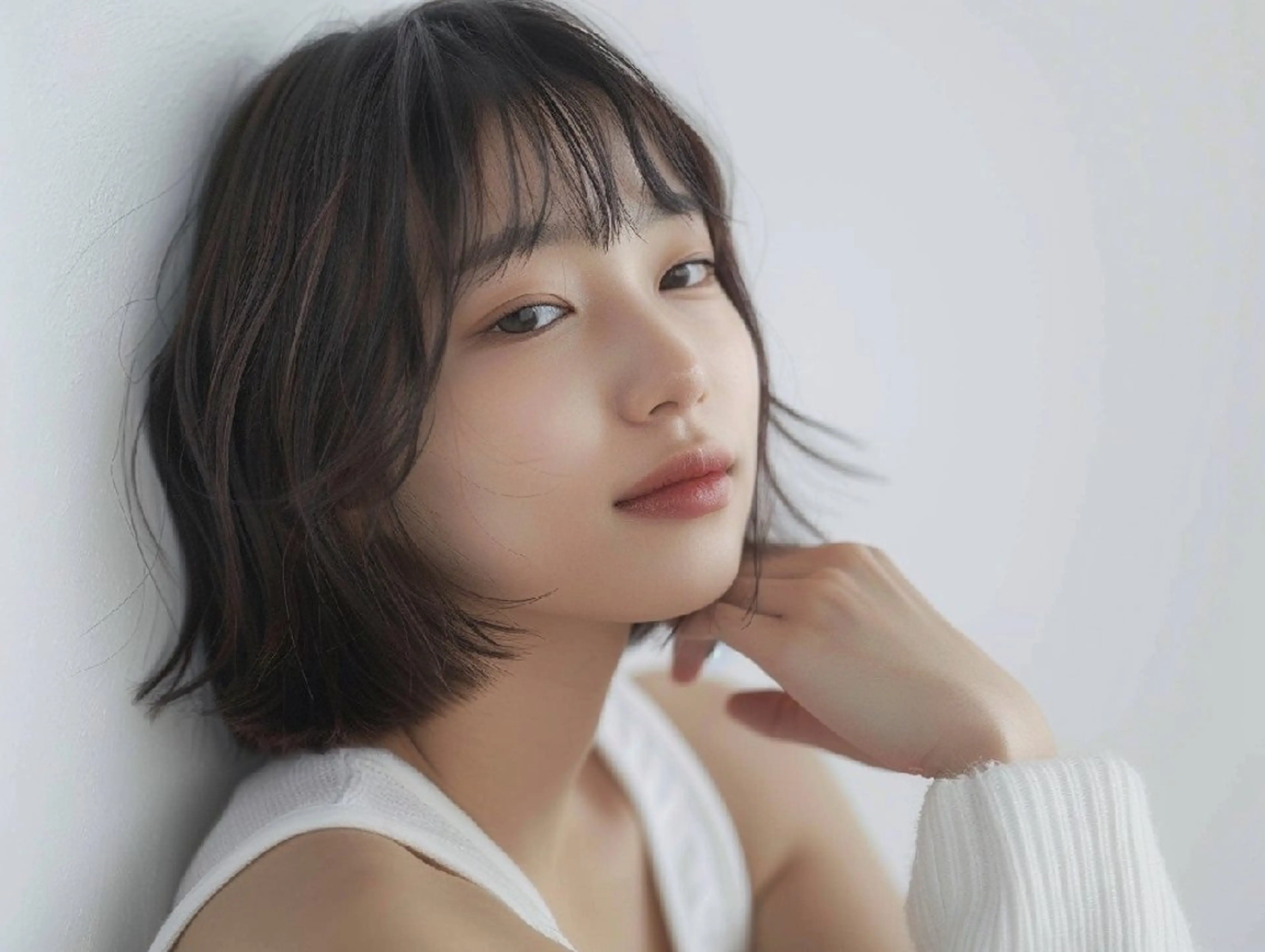 カラー 束感まつぱ🥑🤍 NATUKI🤍のヘアスタイル