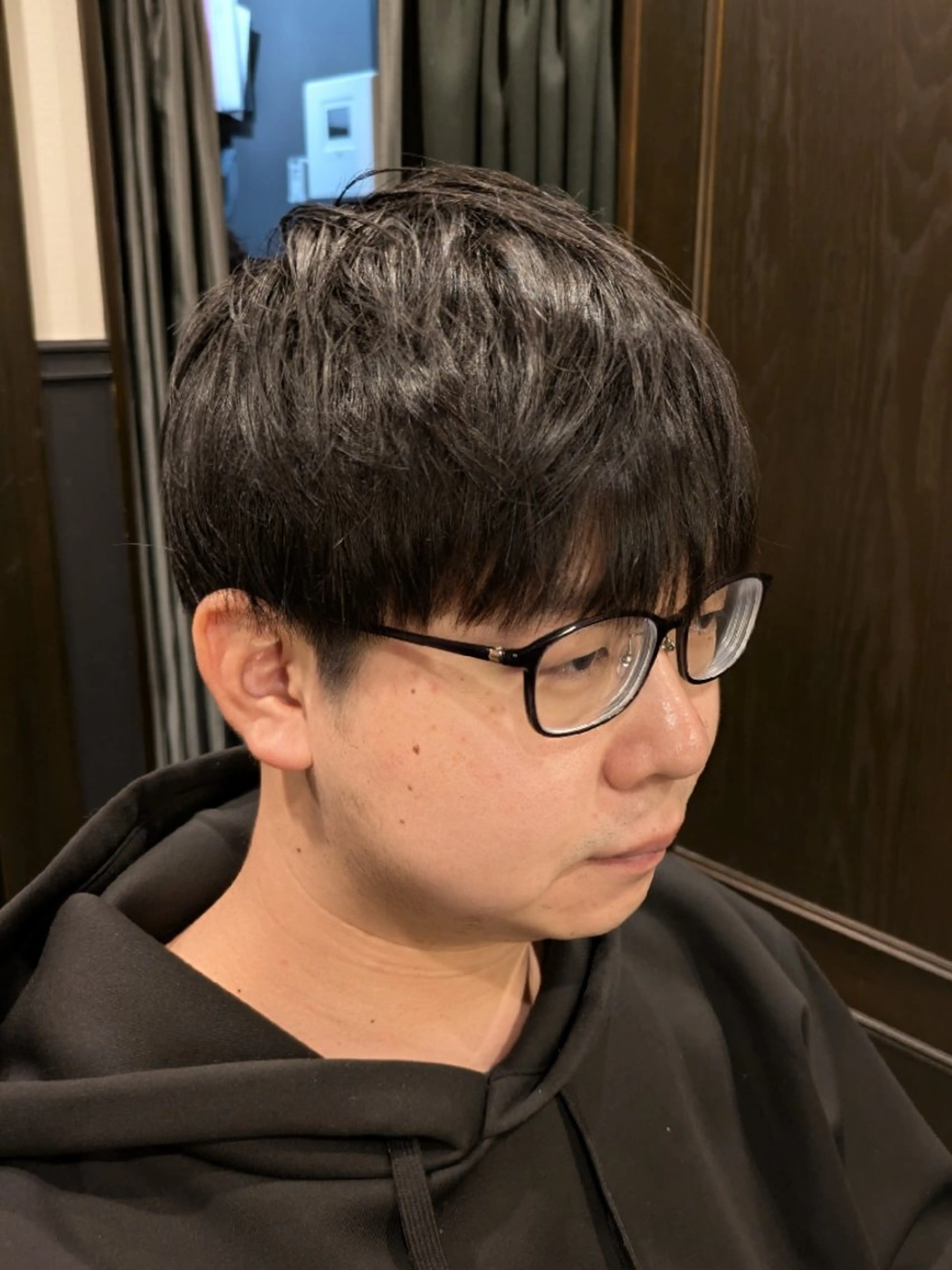 ミディアム メンズ 松井 俊樹のヘアスタイル