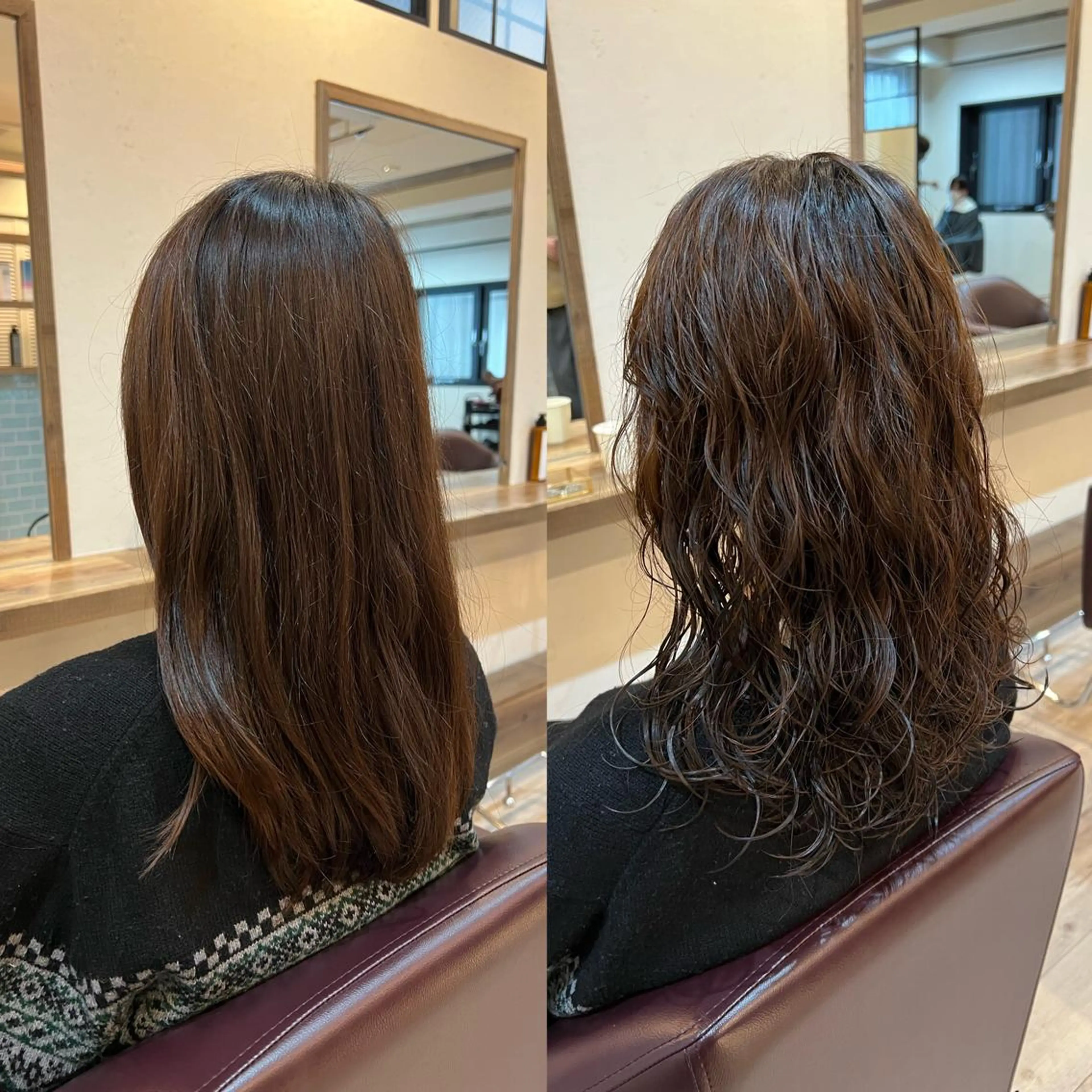 ロング パーマ 工藤 梨花のヘアスタイル