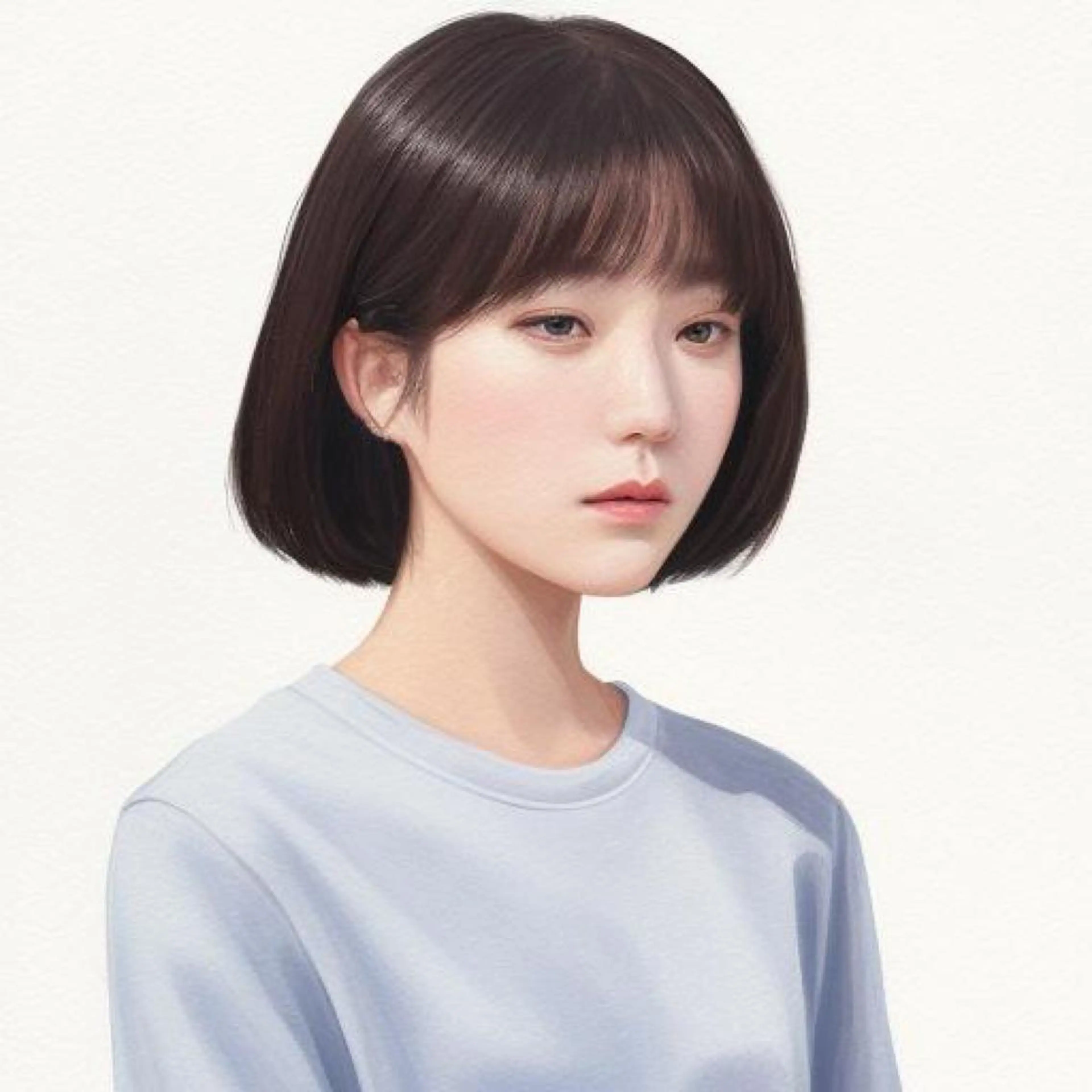 ショート 縮毛矯正・似合わせ タナカ レイヤのヘアスタイル