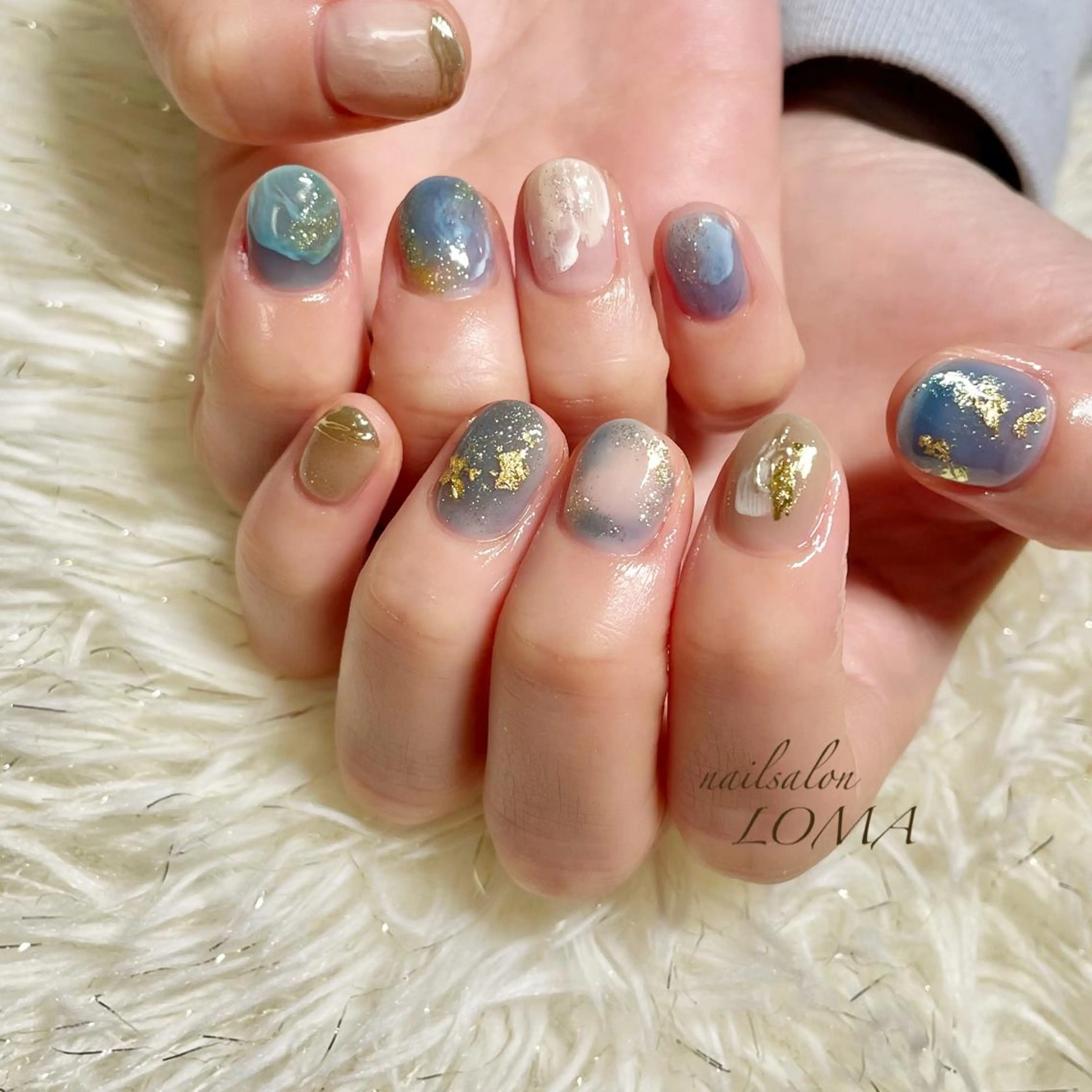 ネイル ハンドネイル ハンドケア m-nail所属・m-nail 🌙minamiのネイルデザイン