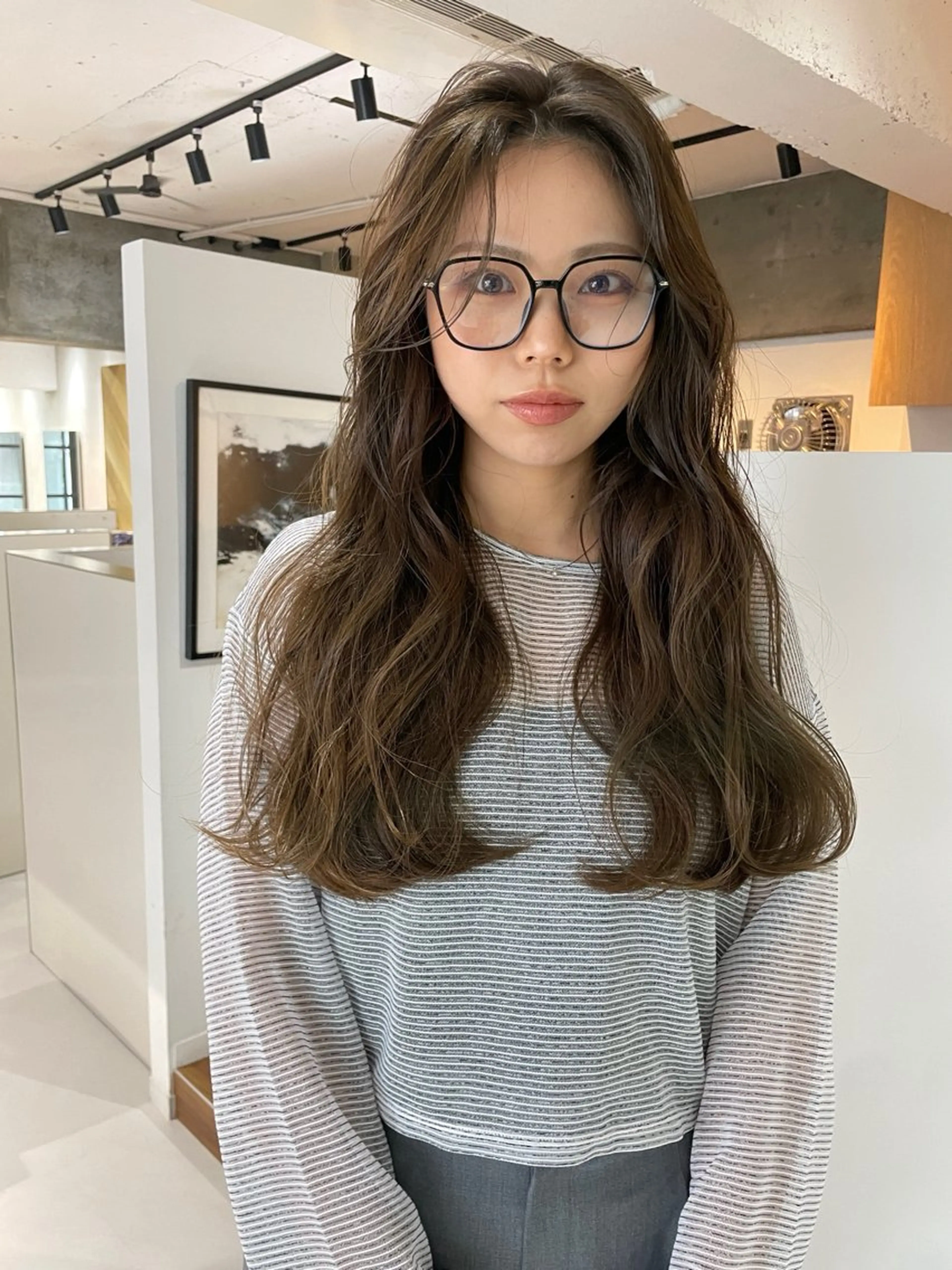 ロング 透明感/レイヤー🎀 春カラー/エリコ🌈のヘアスタイル