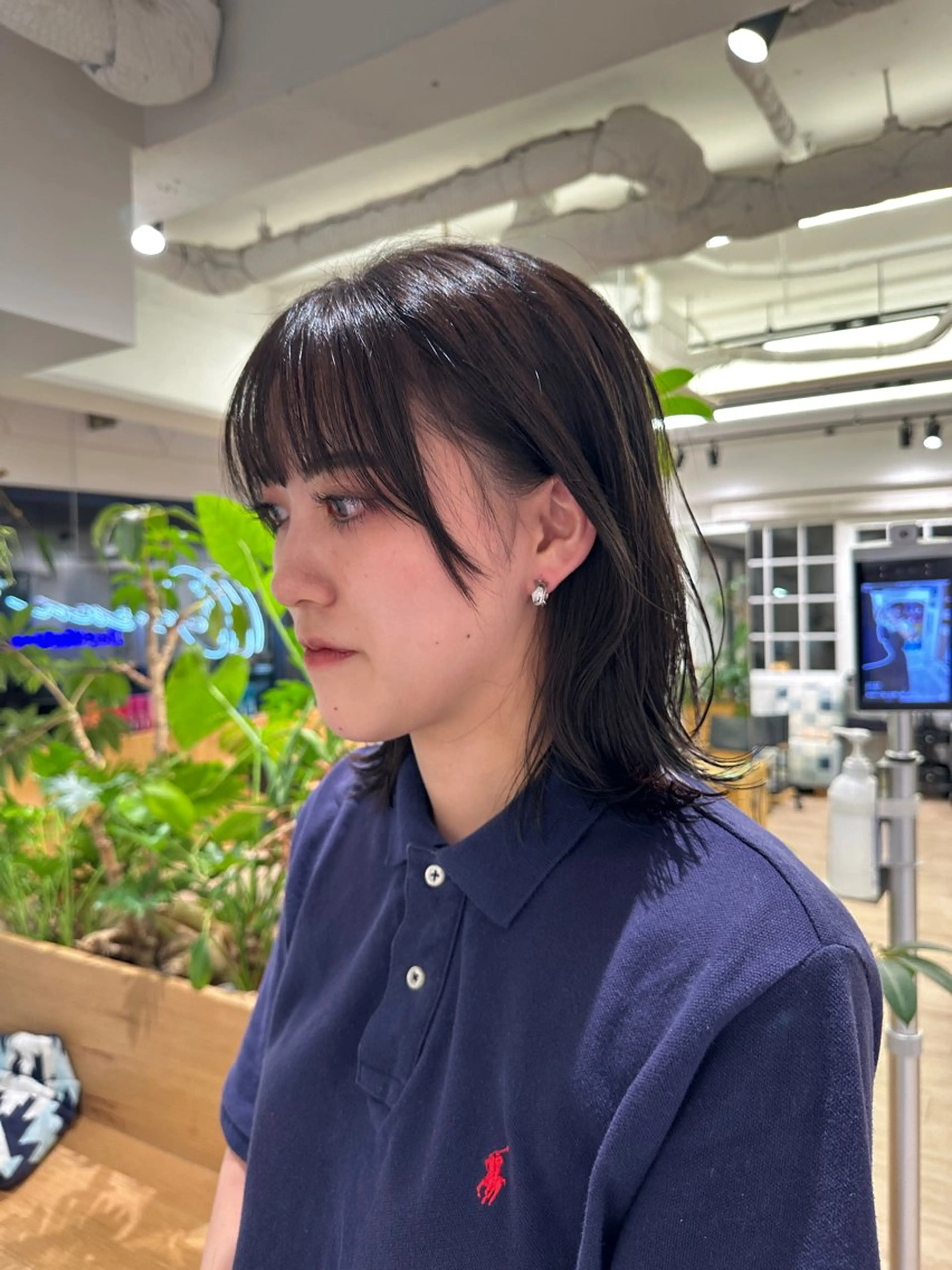 ショート レイヤーカット 切りっぱなし/髪質 改善矯正/さやか🫧のヘアスタイル