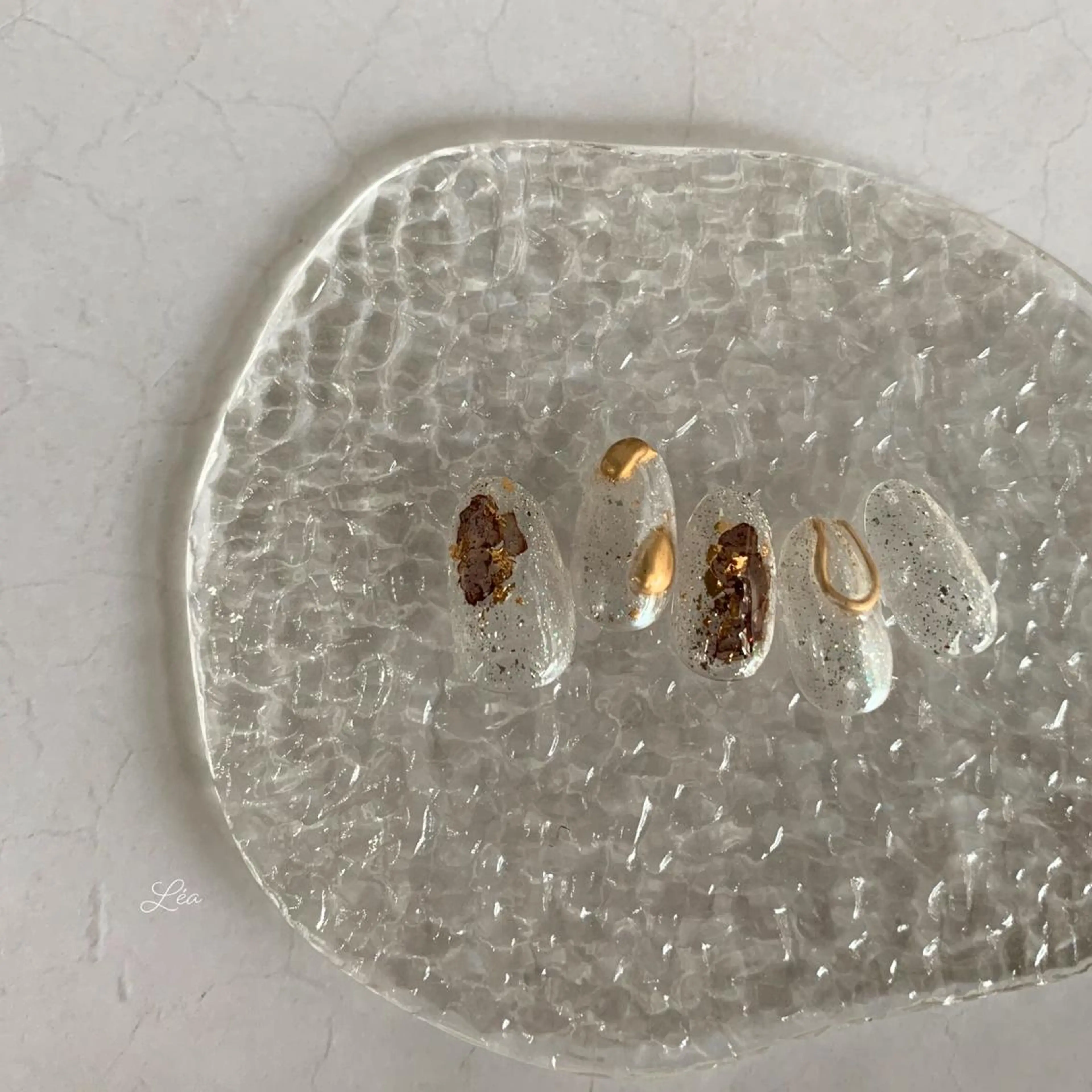 ネイル ジェルネイル パラジェル Léa nailのネイルデザイン