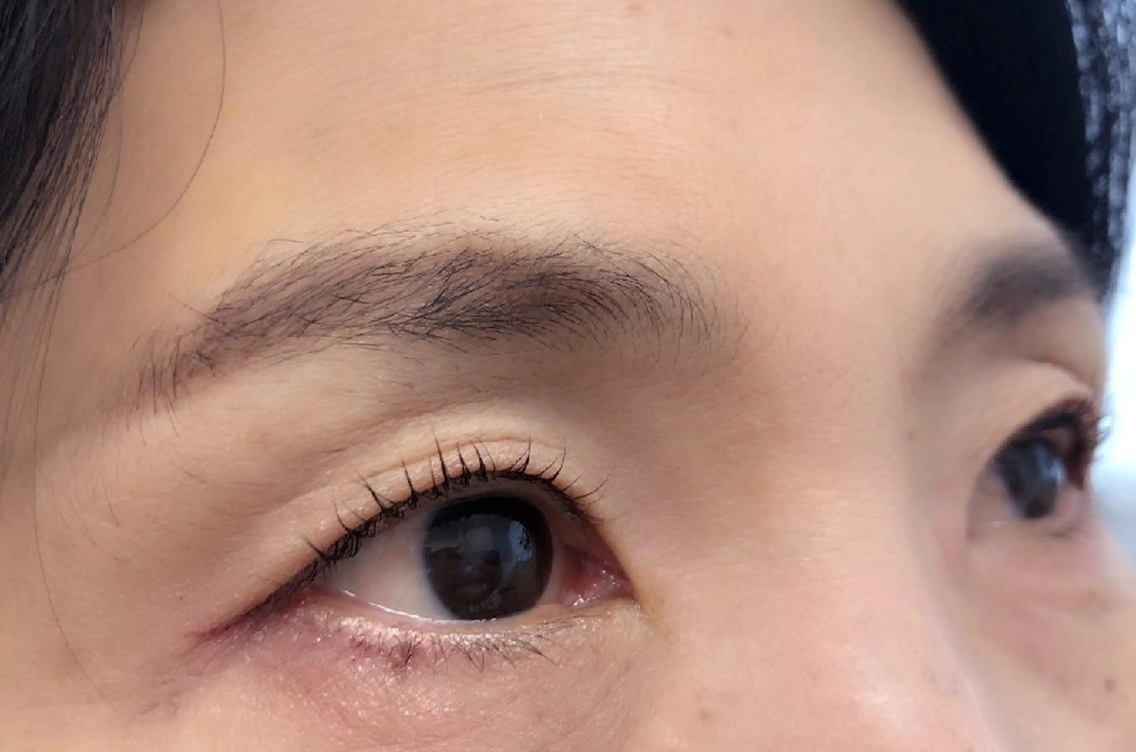 マツエク・マツパ 付け放題 フラットラッシュ ナチュラル まつげパーマ 下まつげエクステ マツパ 吉岡 ゆうなのマツエク・マツパデザイン