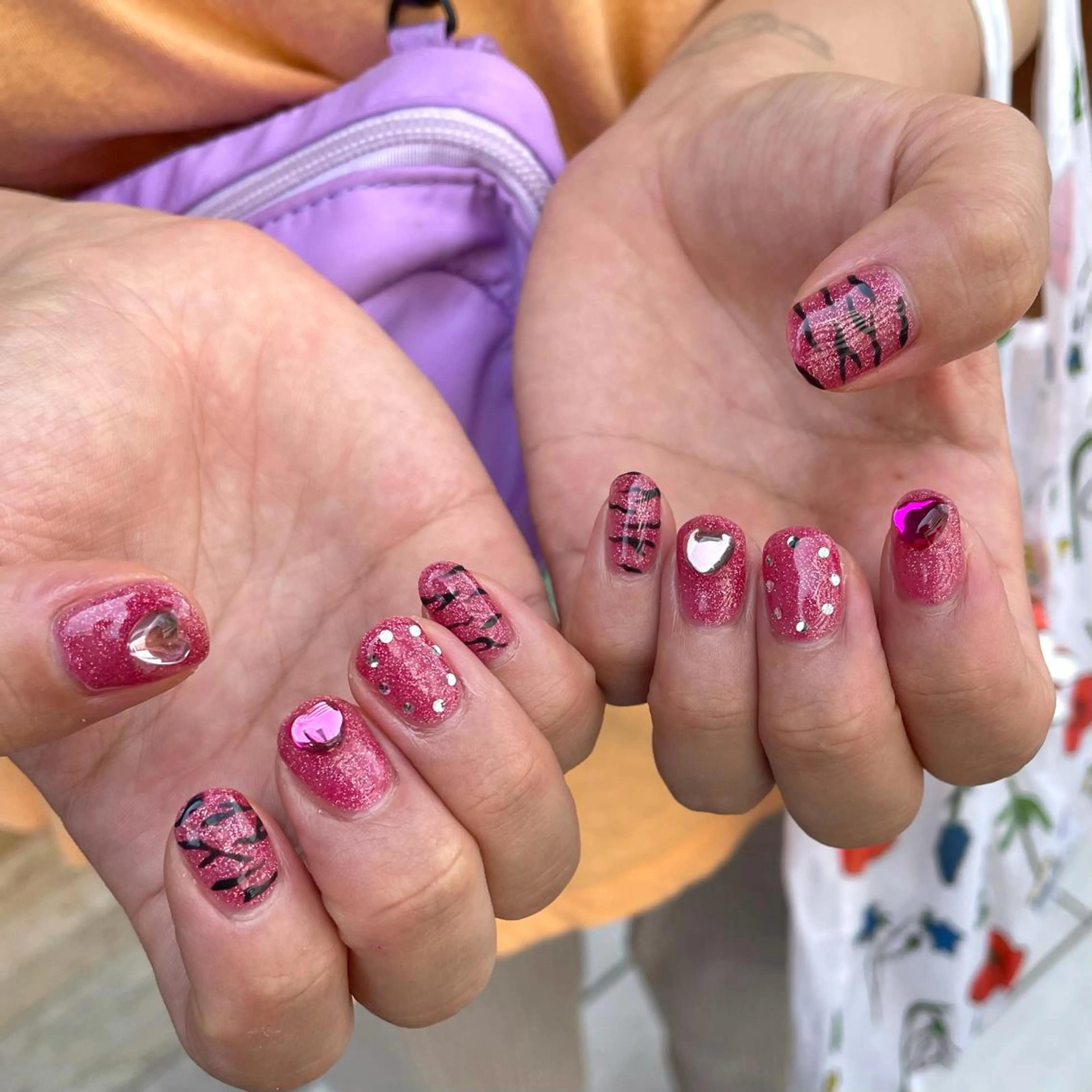 ネイル 新井 ひなののネイルデザイン