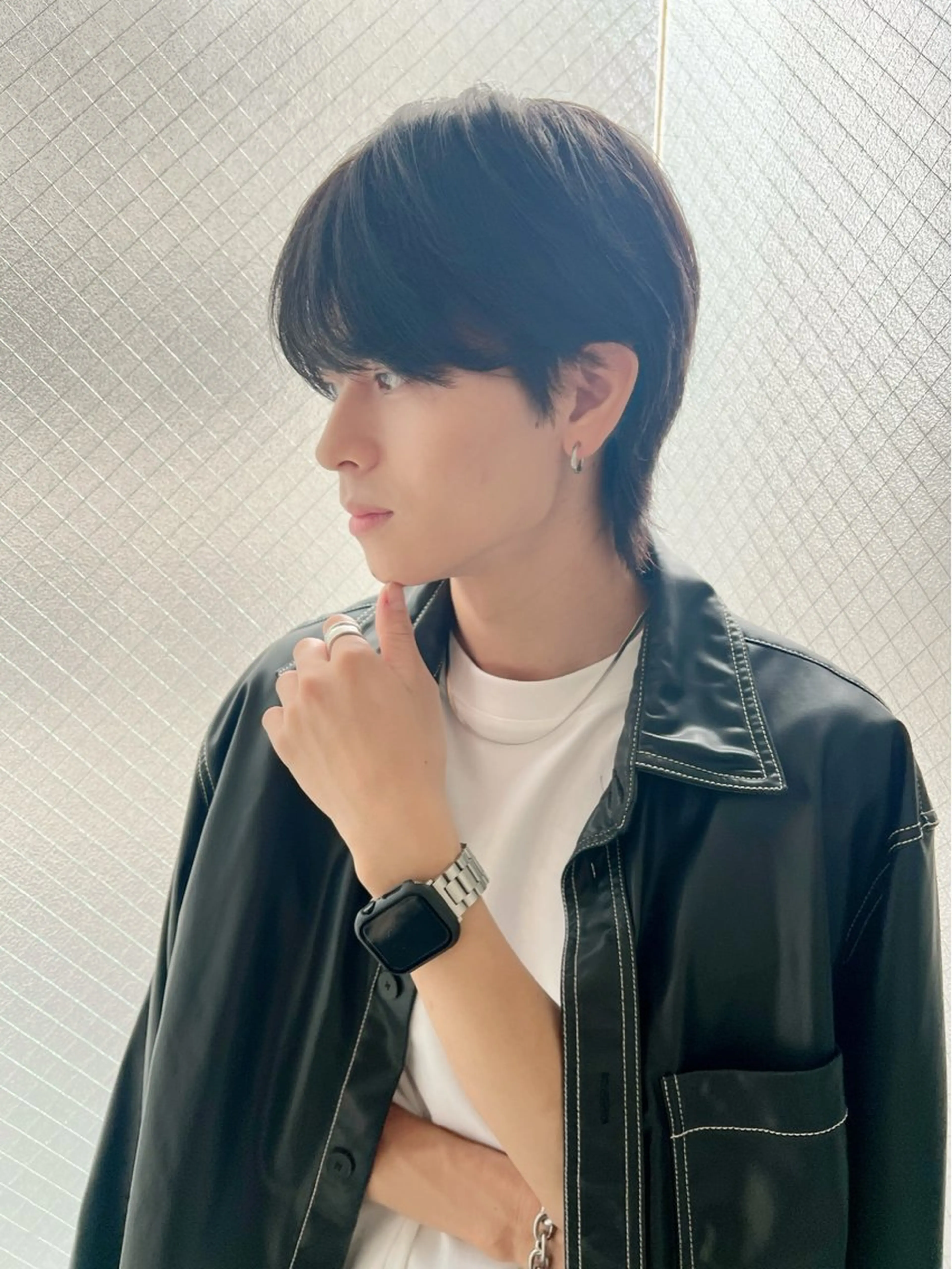 ショート メンズ マッシュ シースルーマッシュ カット 似合わせ特化/ itta𓂃🫧‪のヘアスタイル