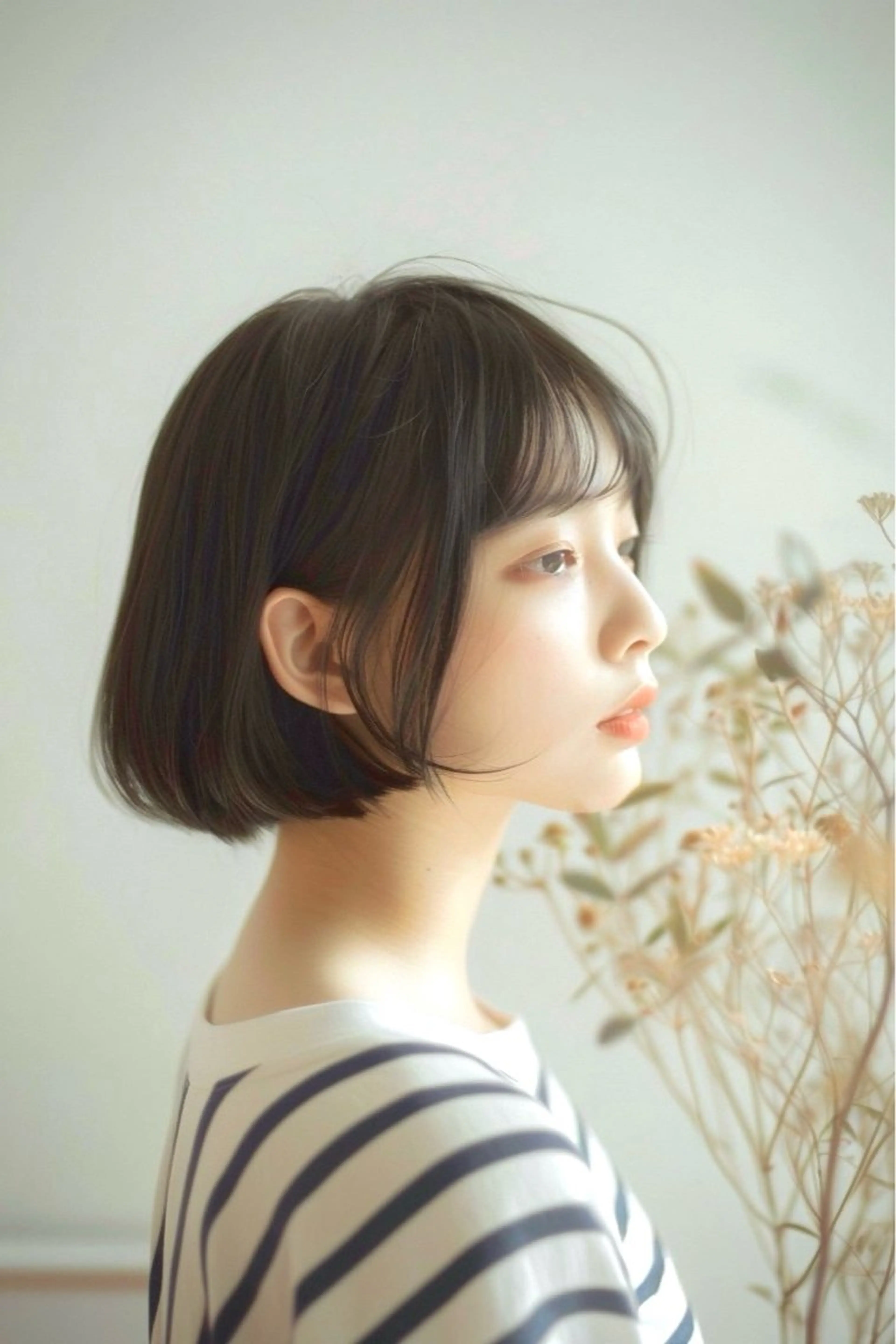 ミディアム 💛🤍U too e’s 鎌倉🧸のヘアスタイル