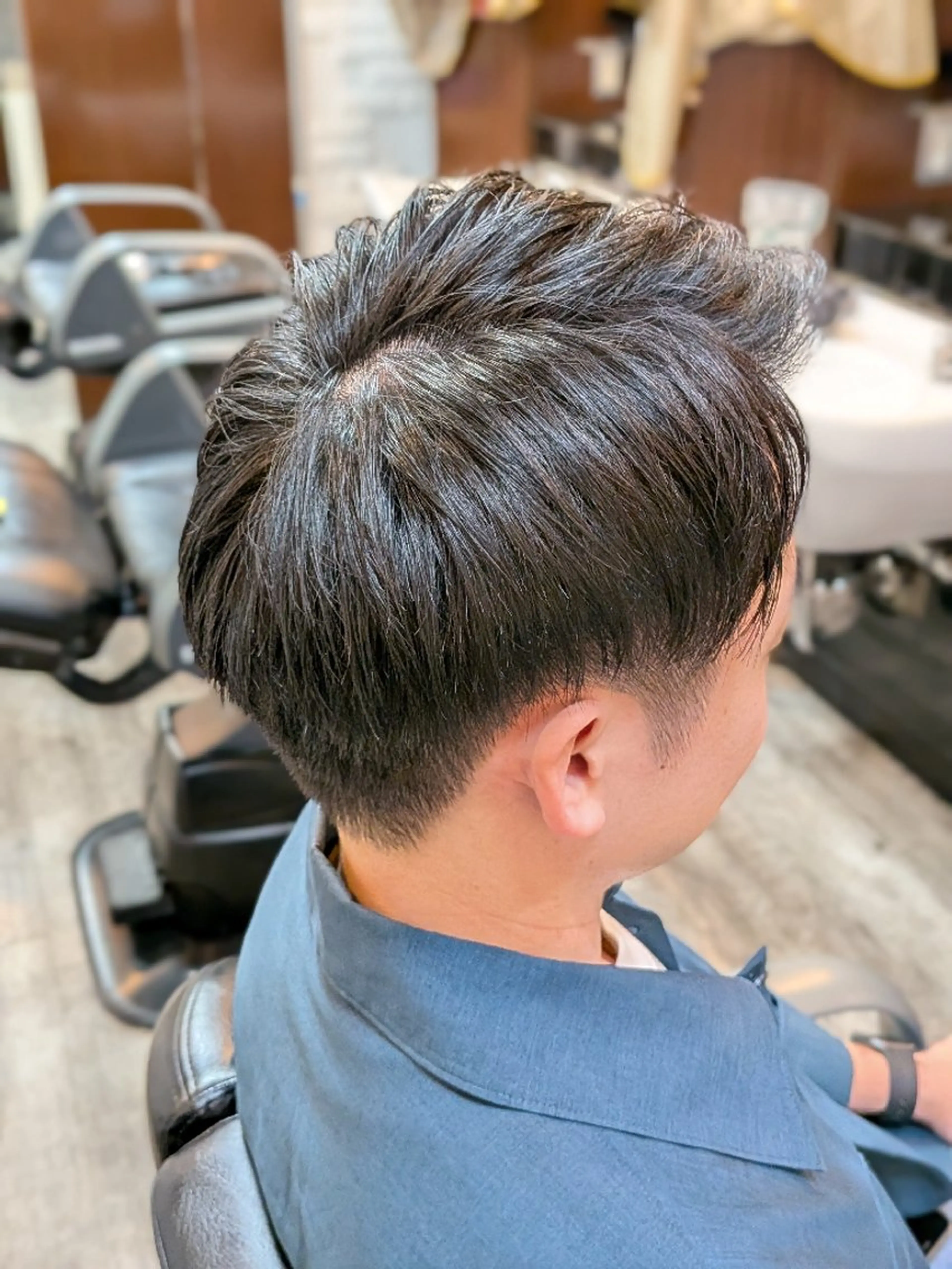 メンズ 星河 諒のヘアスタイル