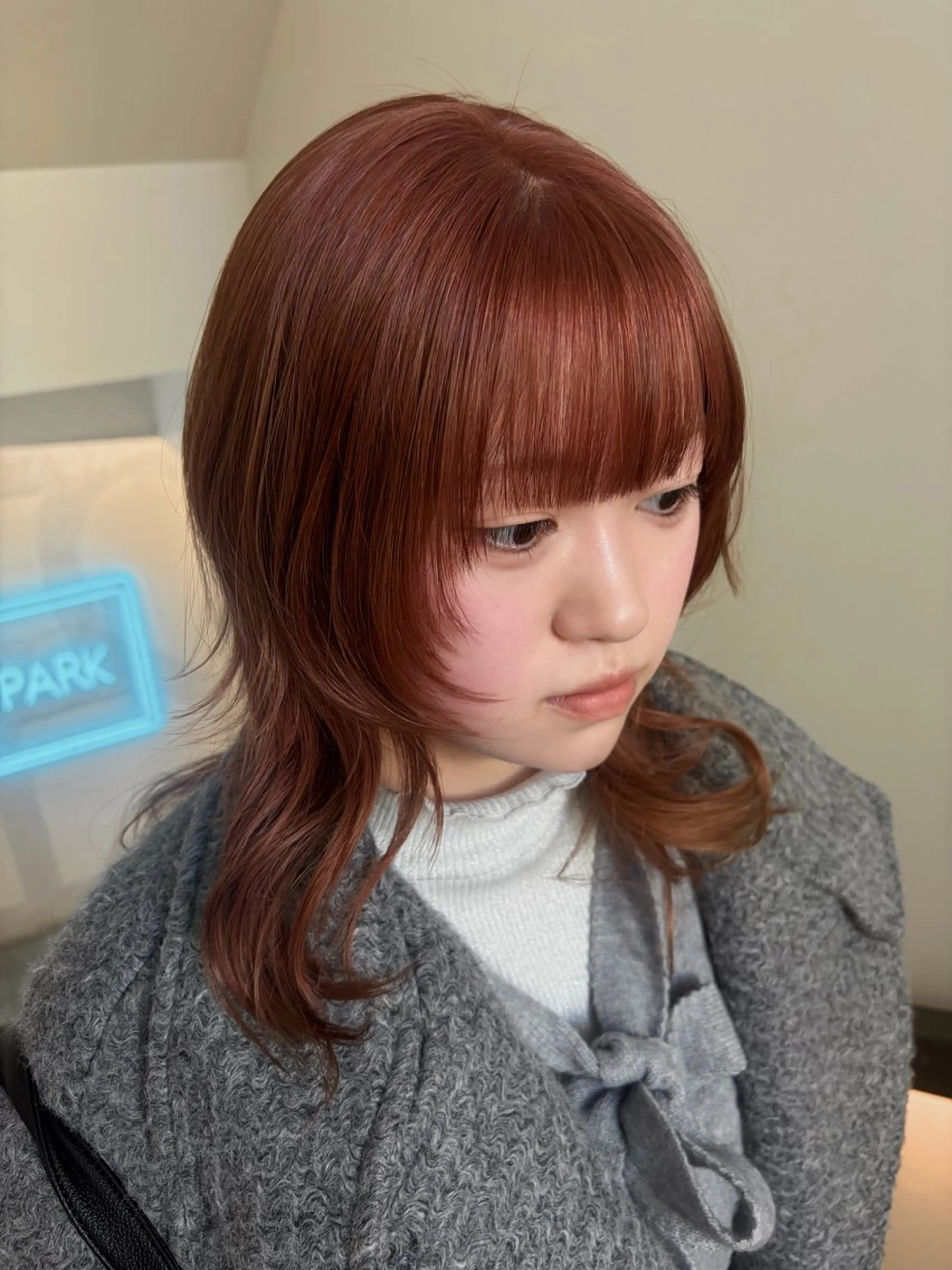 カラー ヘアカラー デザイン/ハッシュ レイヤー/senaのヘアスタイル