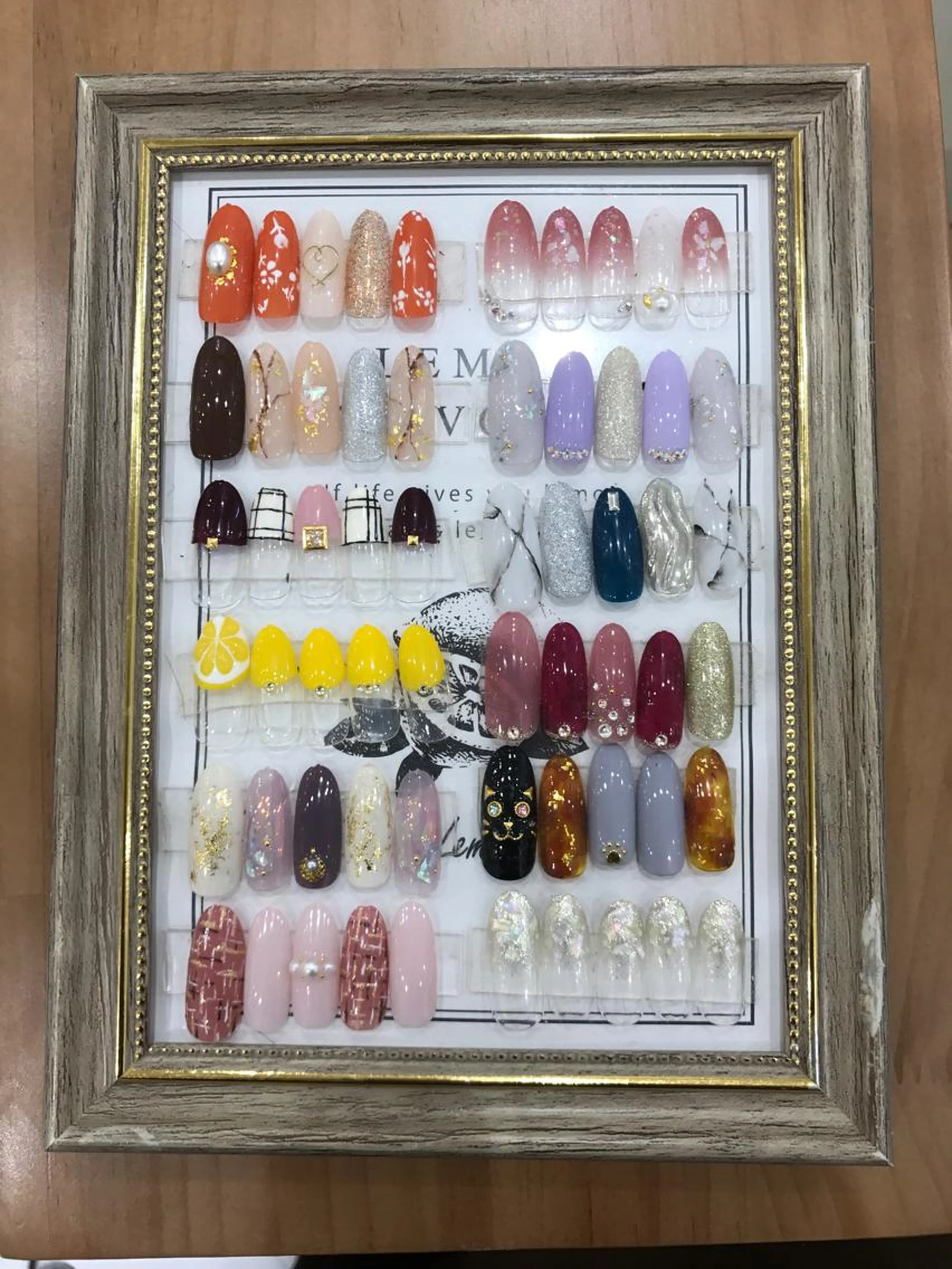 ジェルネイル定額¥8000の写真