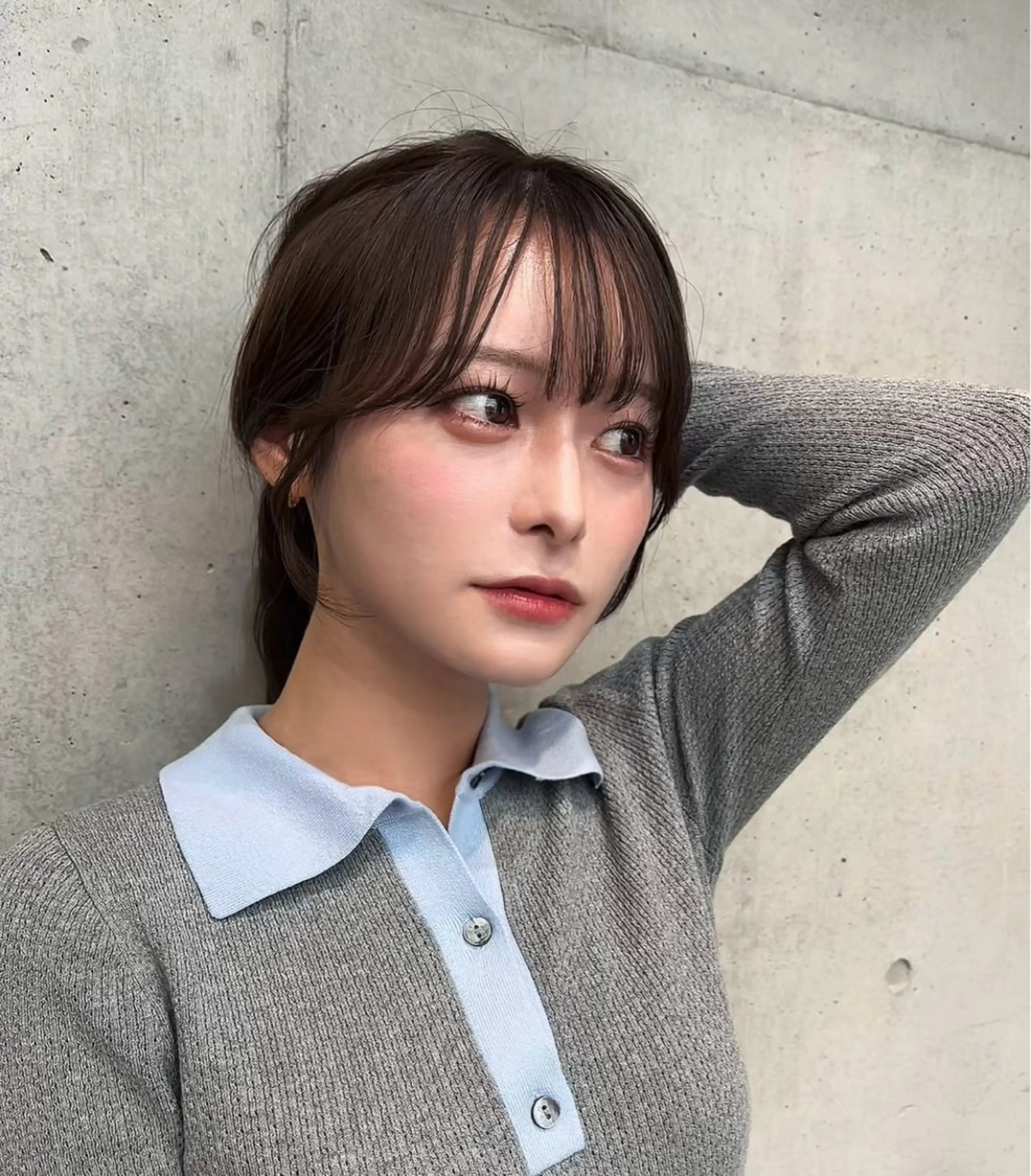 セミロング カット ヘアカラー トリートメント 🌫️大人韓国ヘア 🌫️naoyaのヘアスタイル
