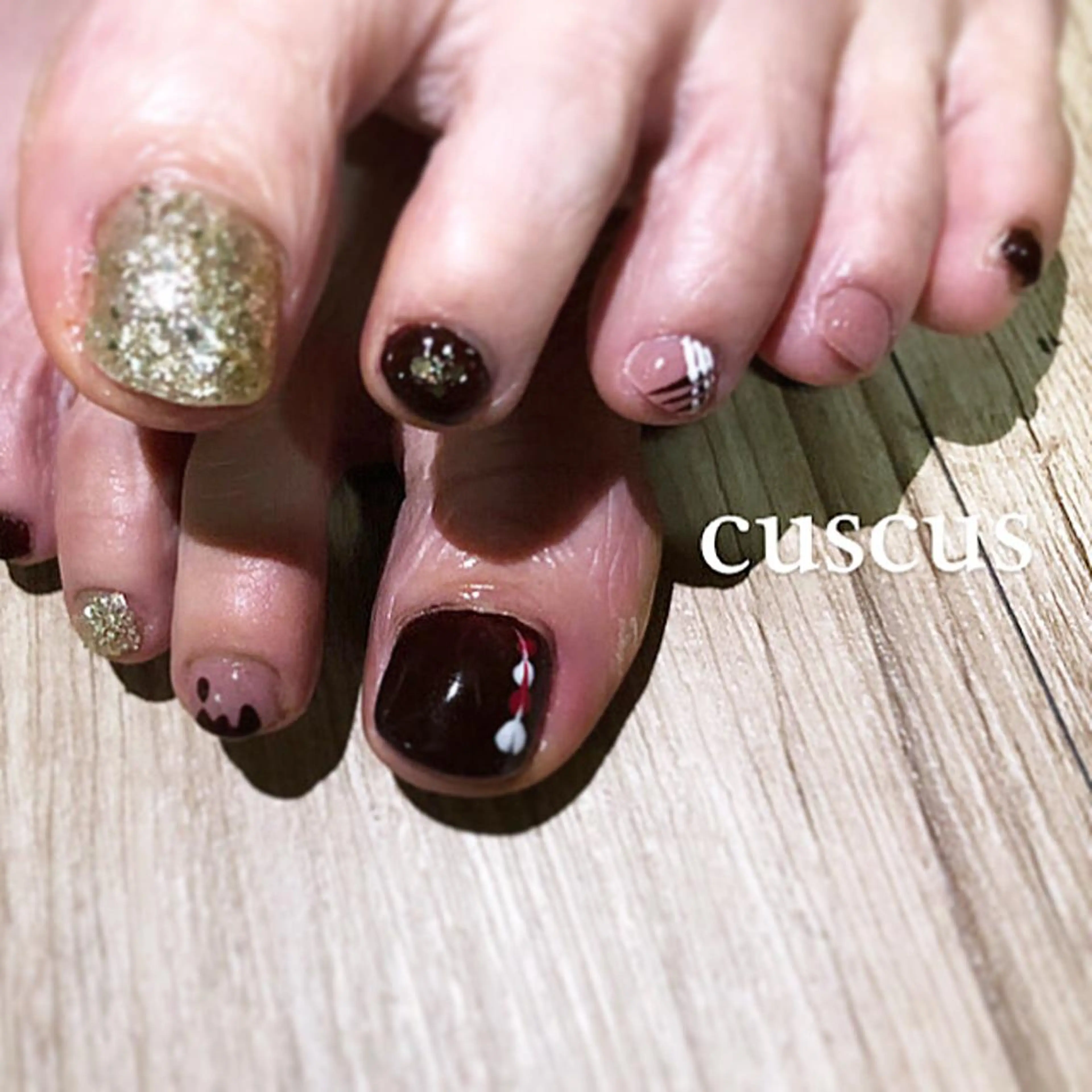 ネイル ＣＵＳＣＵＳ …ｔ.akiのネイルデザイン