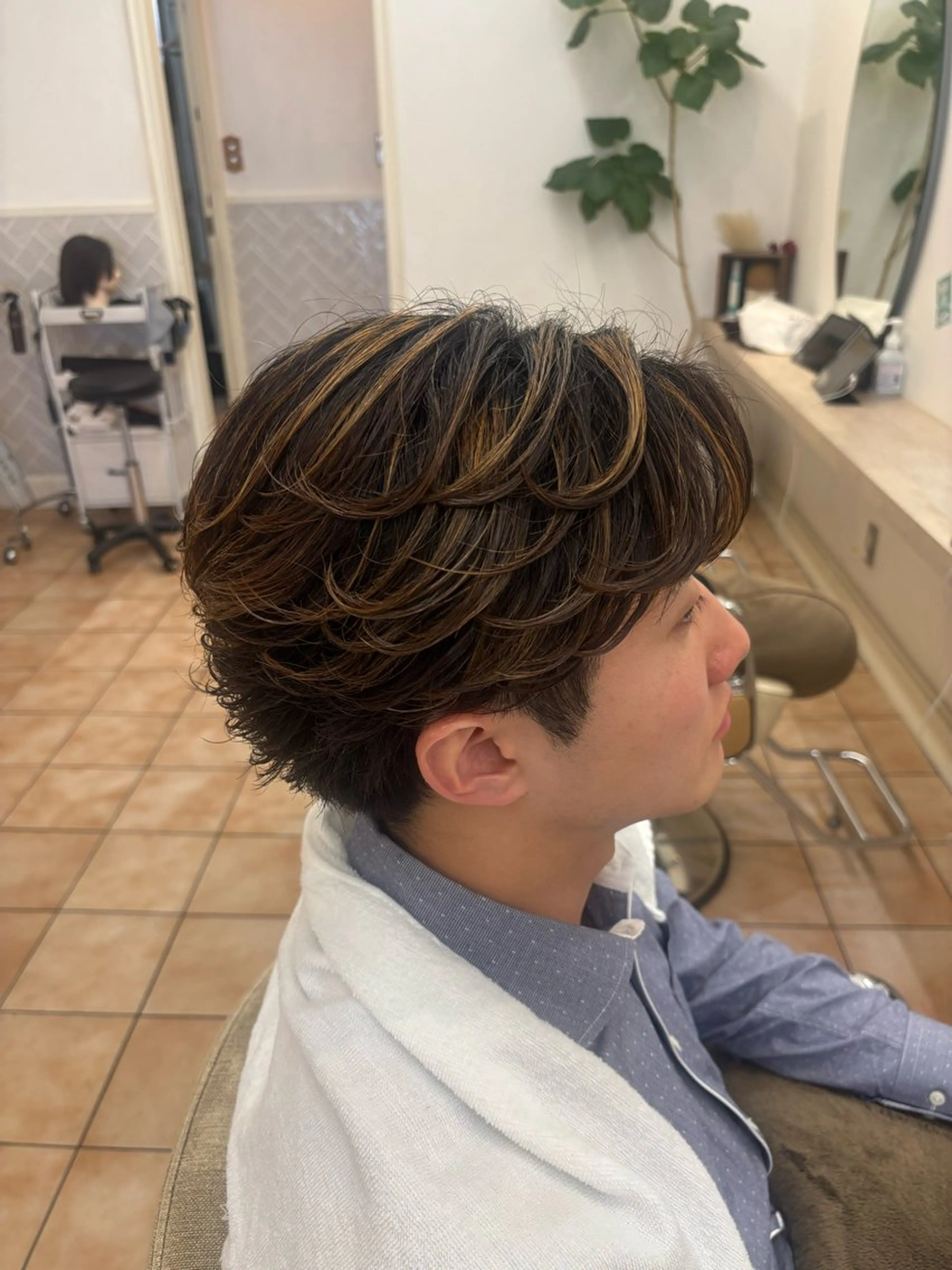 ショート 山口 晃汰のヘアスタイル