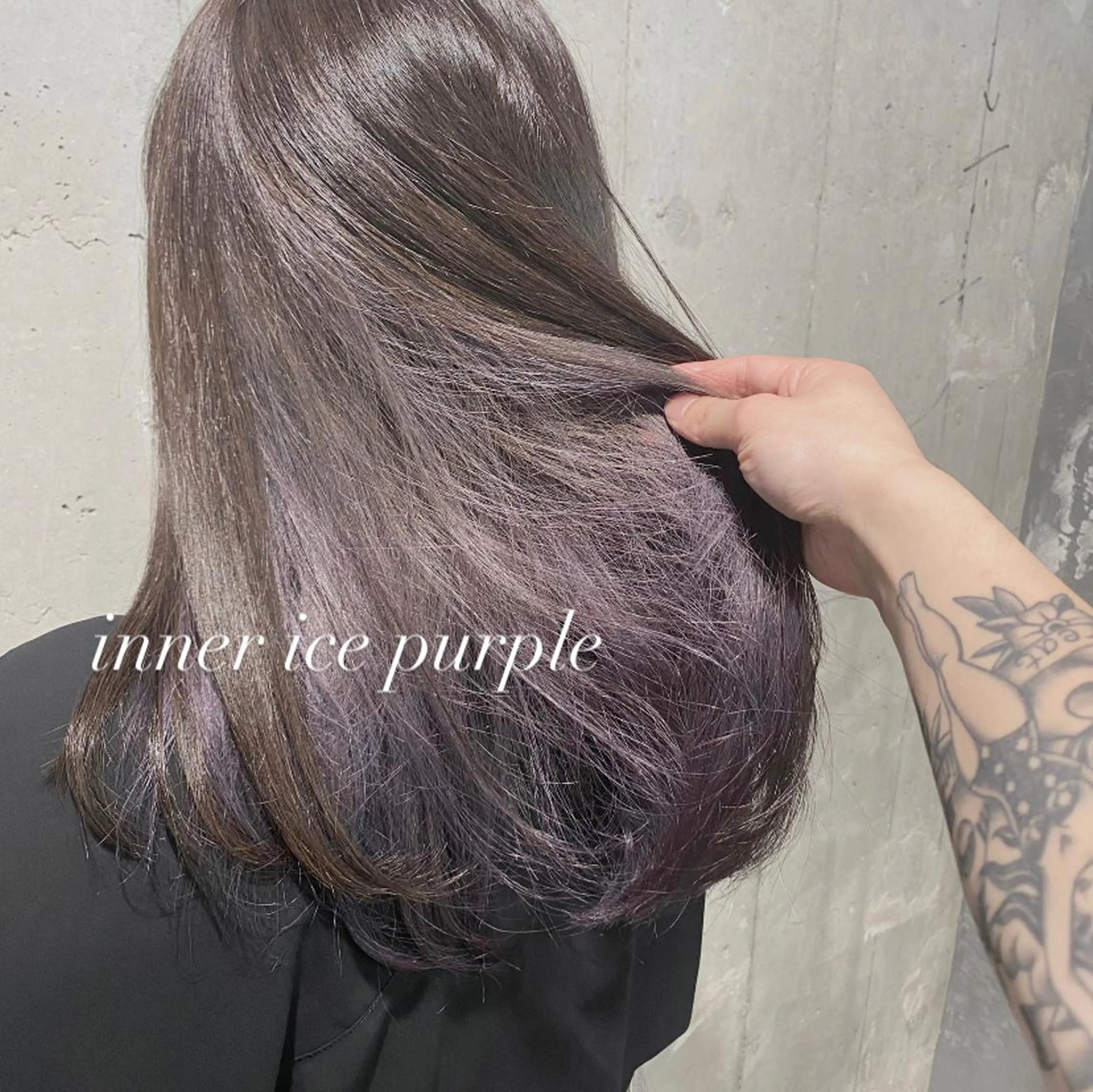 セミロング カラー パーマ ヘアアレンジ メンズ キッズ ネイル マツエク・マツパ ヘアカラー トリートメント ヘアセット 韓国/トレンド レイヤー【101】のヘアスタイル