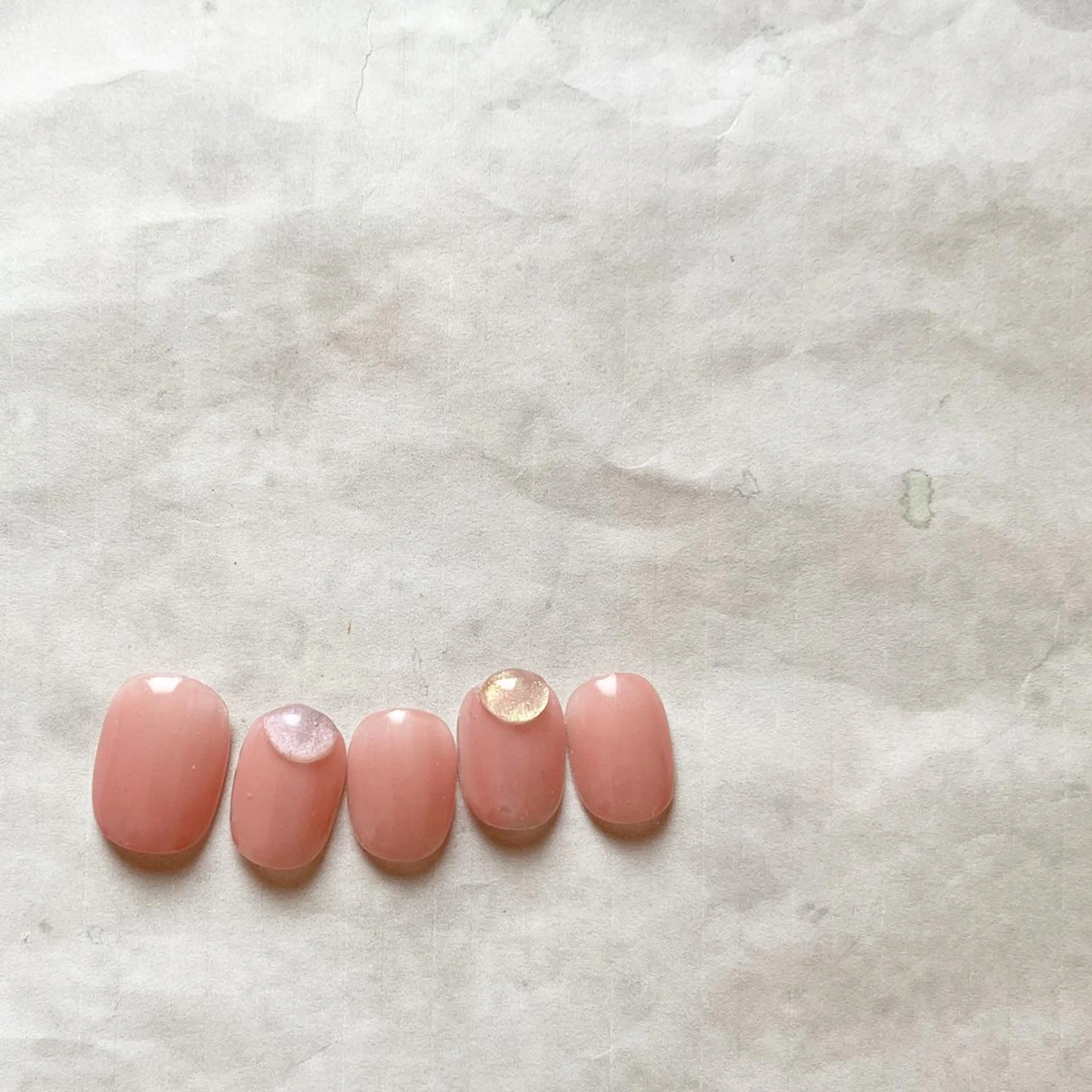 ネイル ピンク ぷっくりネイル シンプルネイル フリーランス¨̮⃝ ネイリストOKADAのネイルデザイン