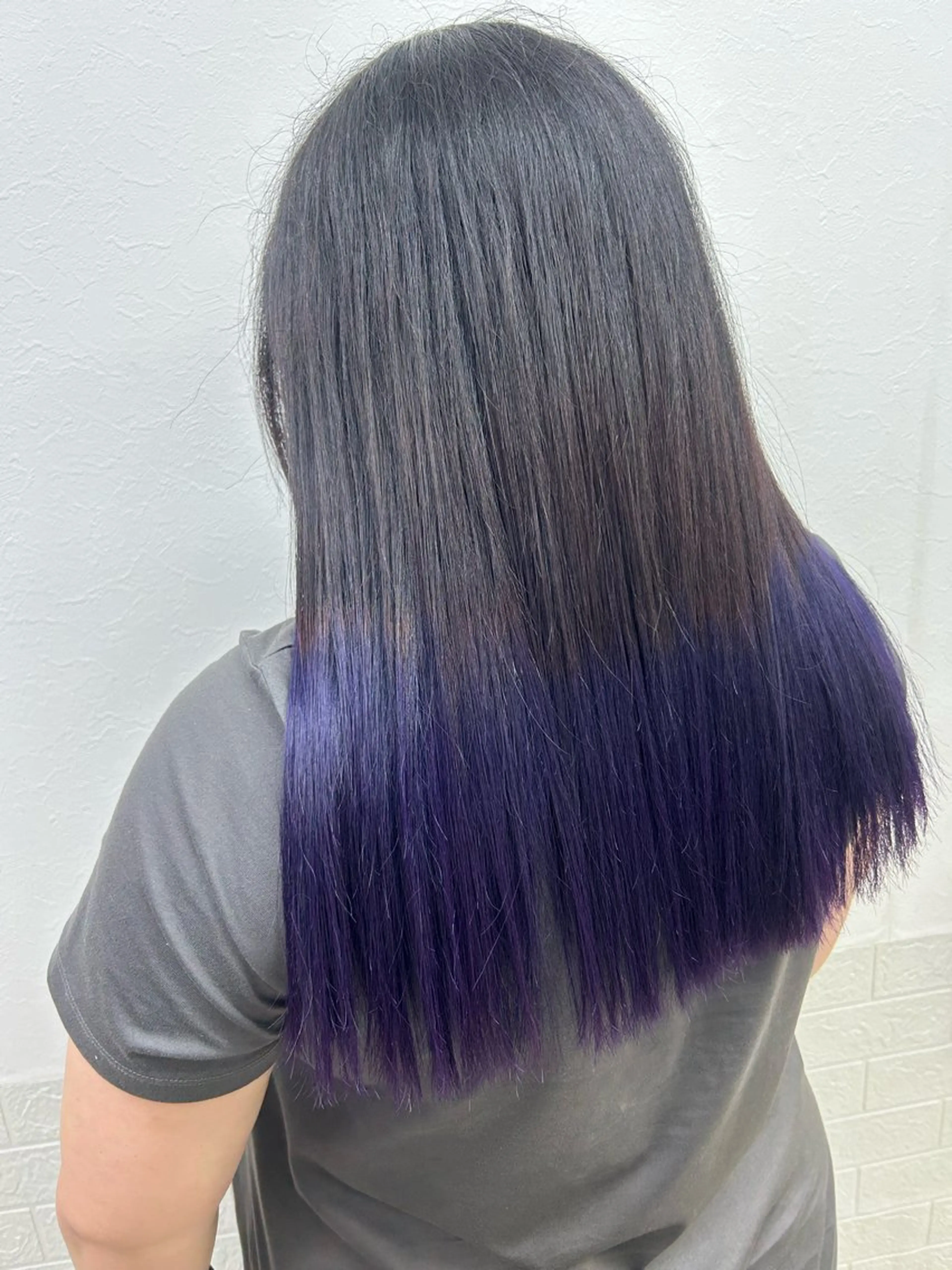 カラー ダブルスキルエクステ /羽エクステ白石宇由のヘアスタイル