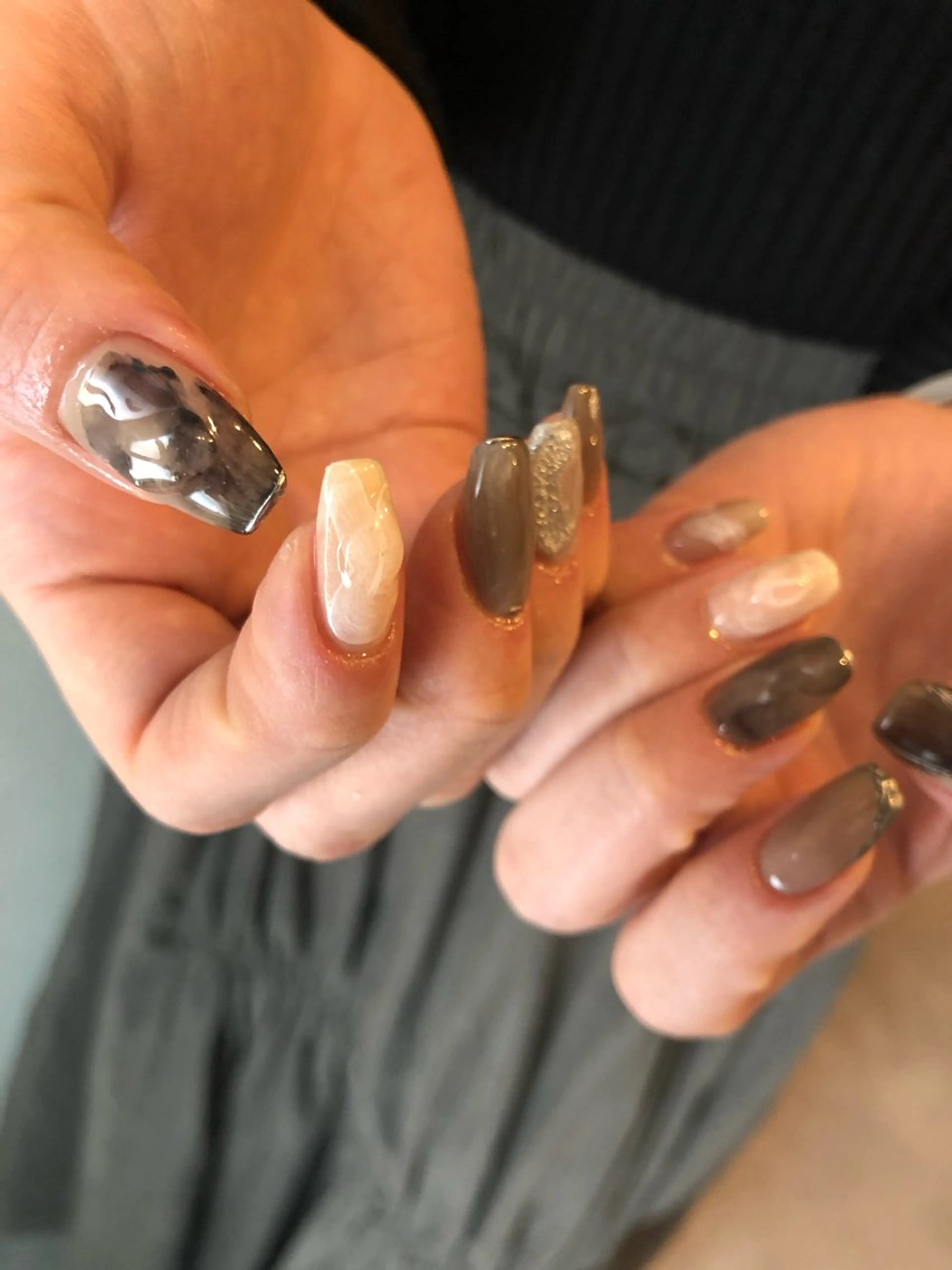 ネイル ニュアンスネイル ハンドネイル . wakanaのネイルデザイン