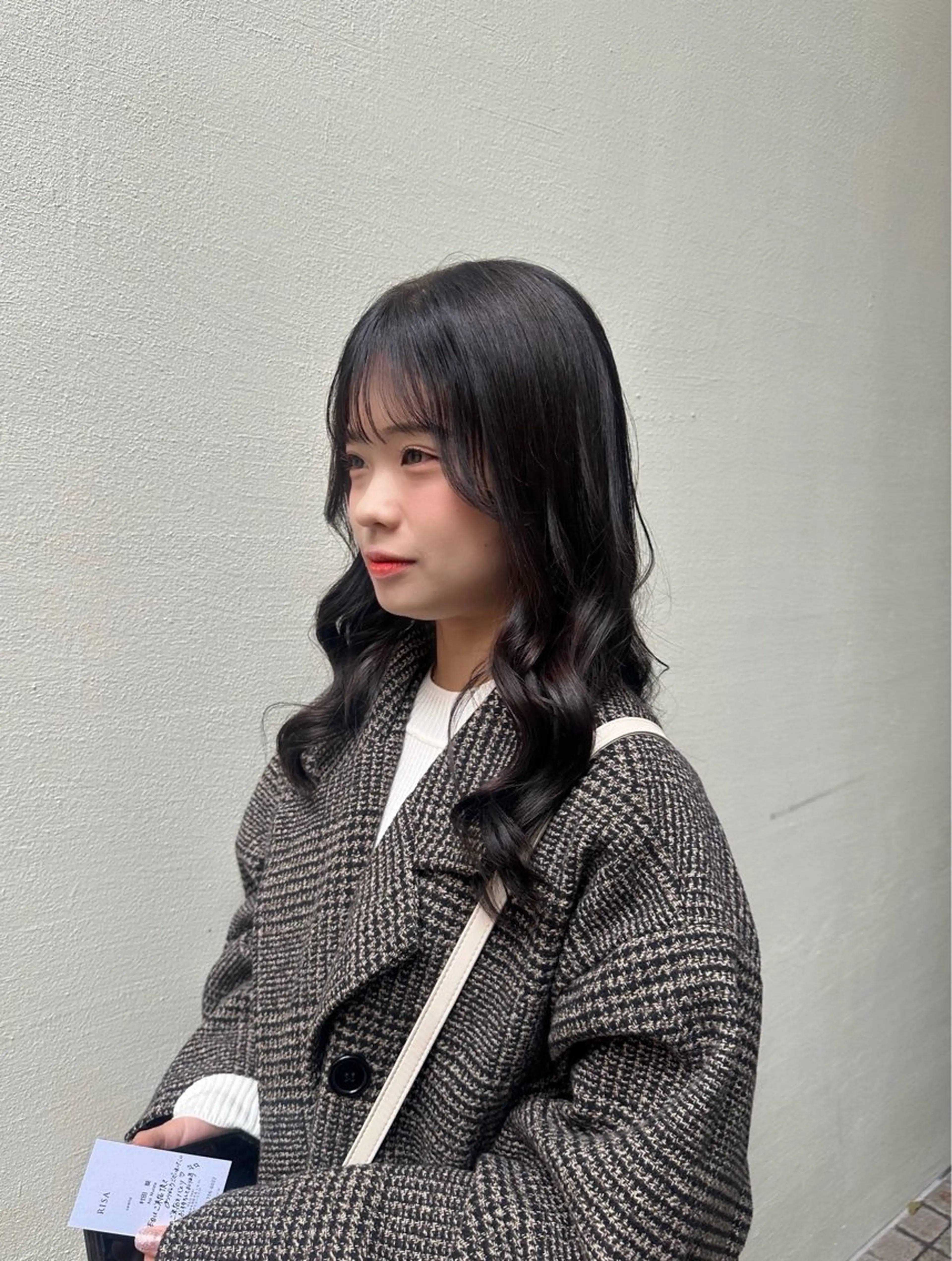 セミロング ヘアカラー トリートメント aoi /透明感カラー♡のヘアスタイル