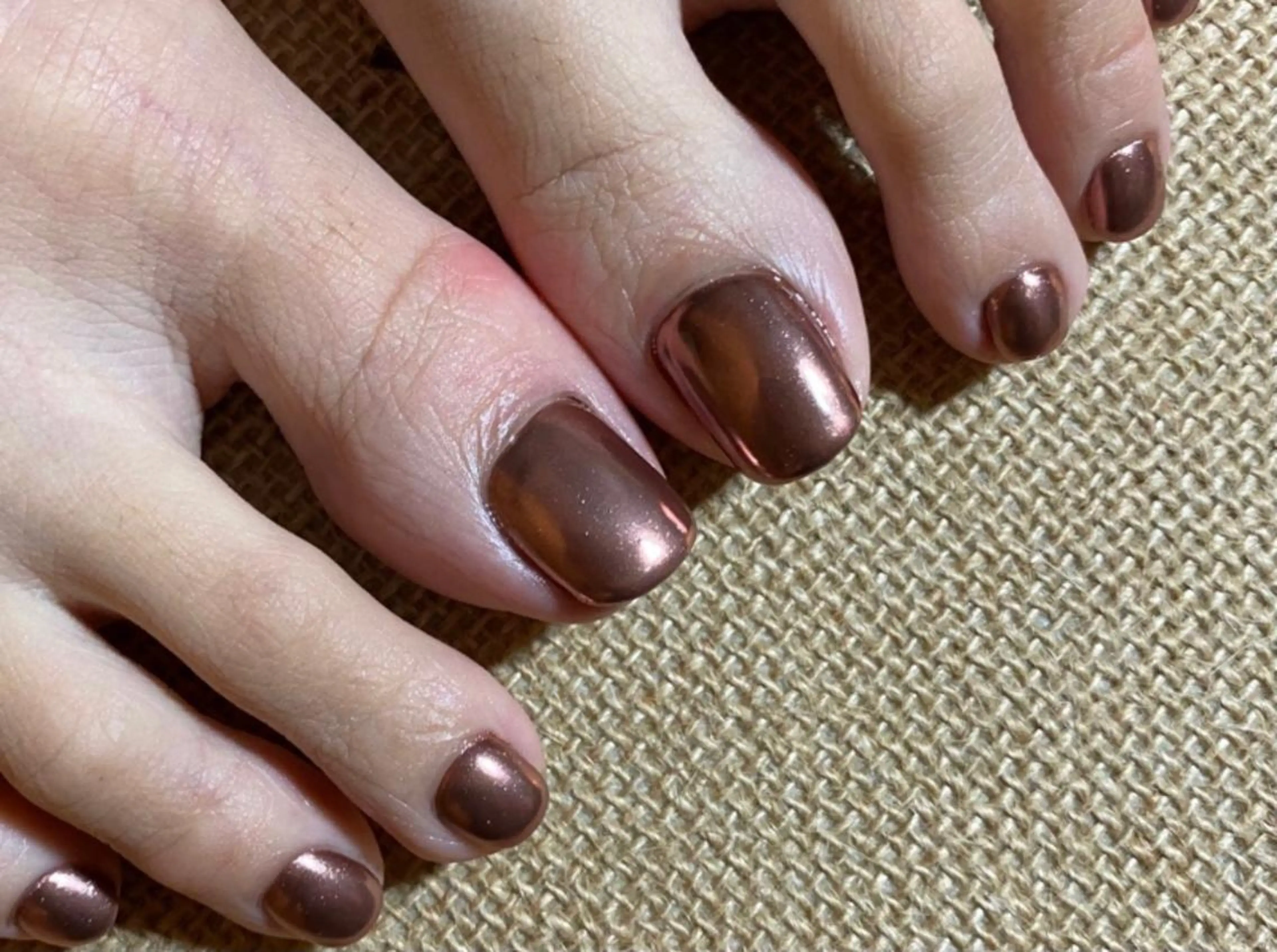 【初回限定】クロムパウダーワンカラー(フット)￥8800 これだけでおしゃれ！の写真