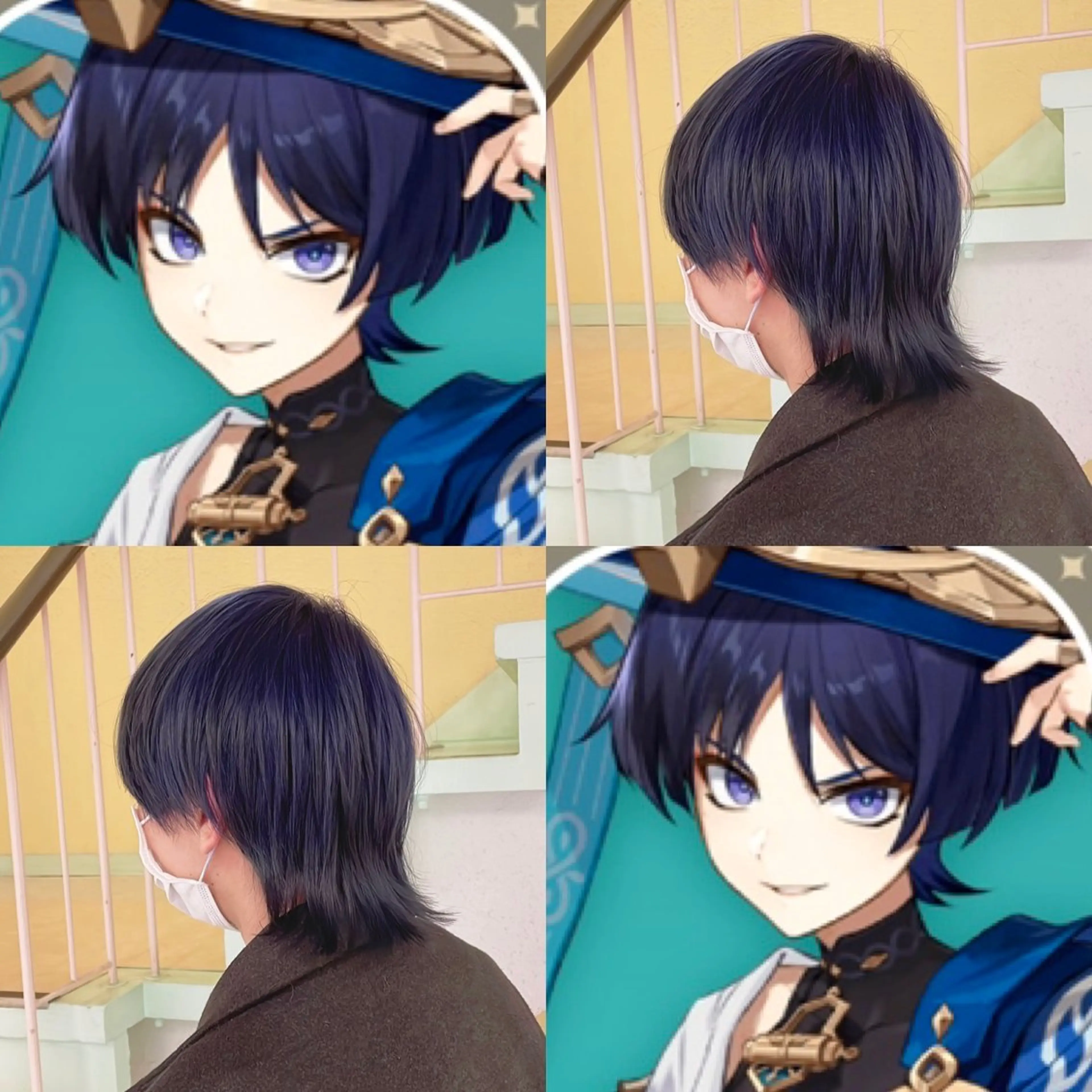 カラー ヘアカラー トリートメント 渋谷:インナーカラー ／🍒エリカ🍒のヘアスタイル