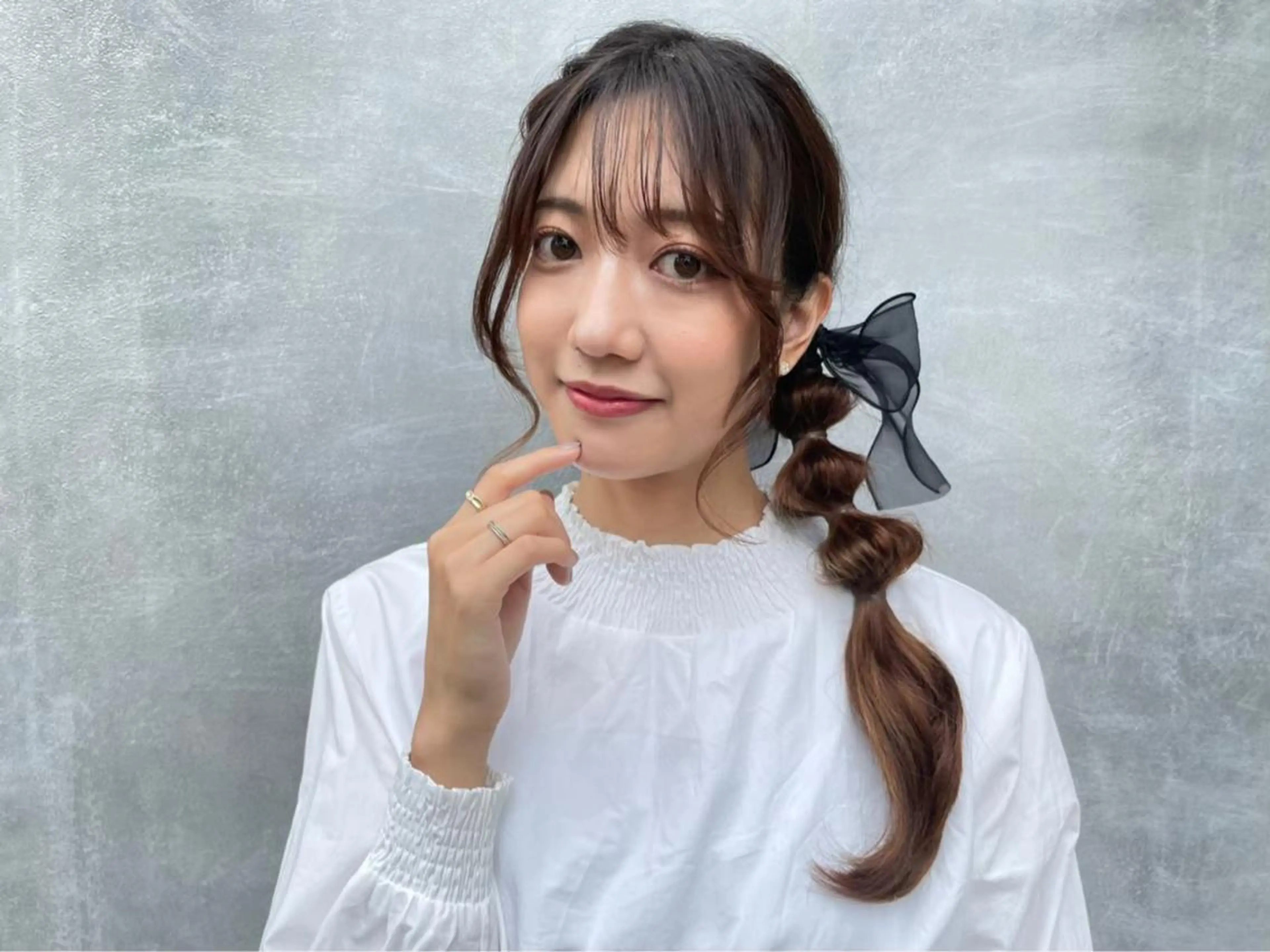ロング ヘアアレンジ 青田 明日海のヘアスタイル