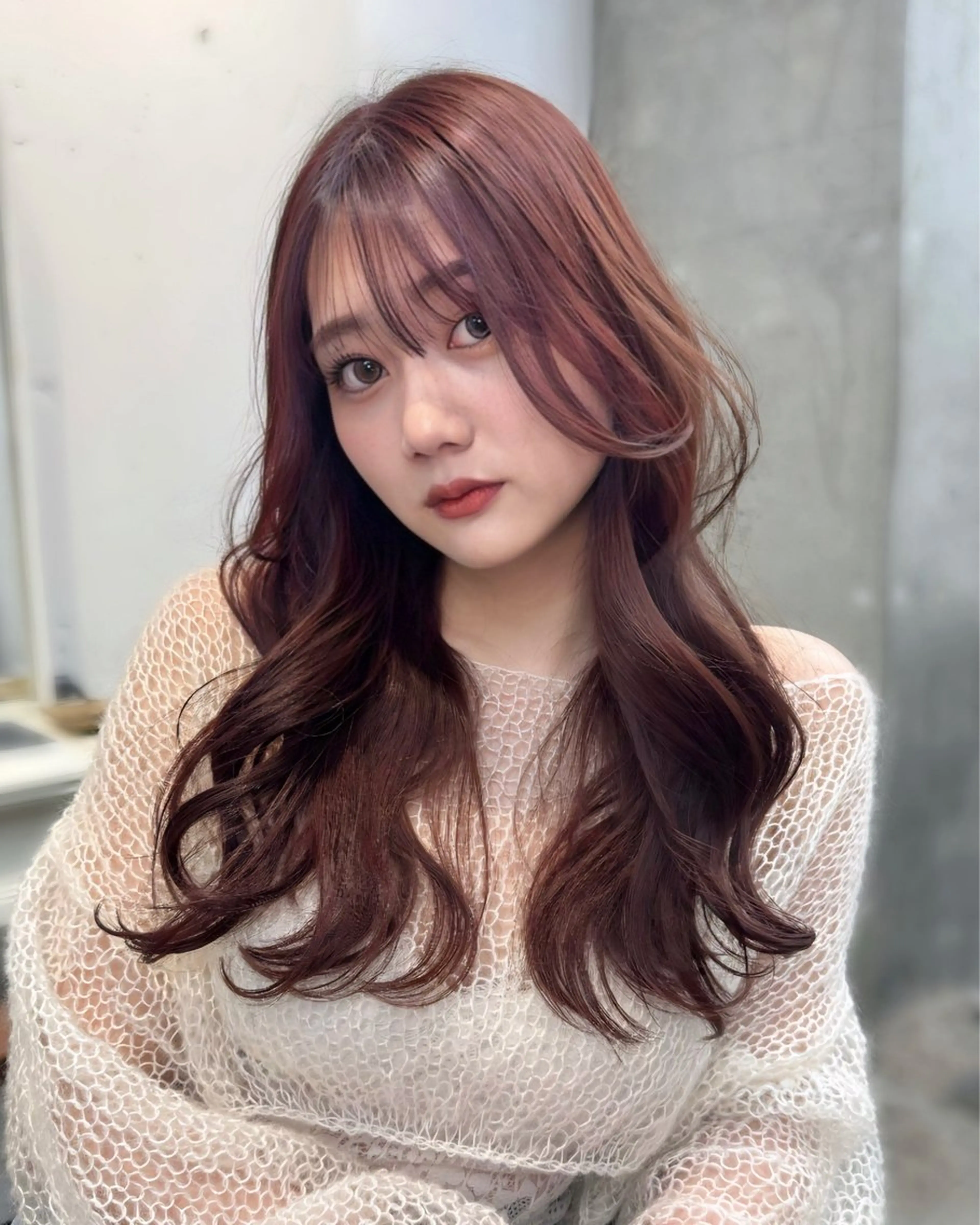 ロング カラー 🎀taro ブリーチなしカラーのヘアスタイル