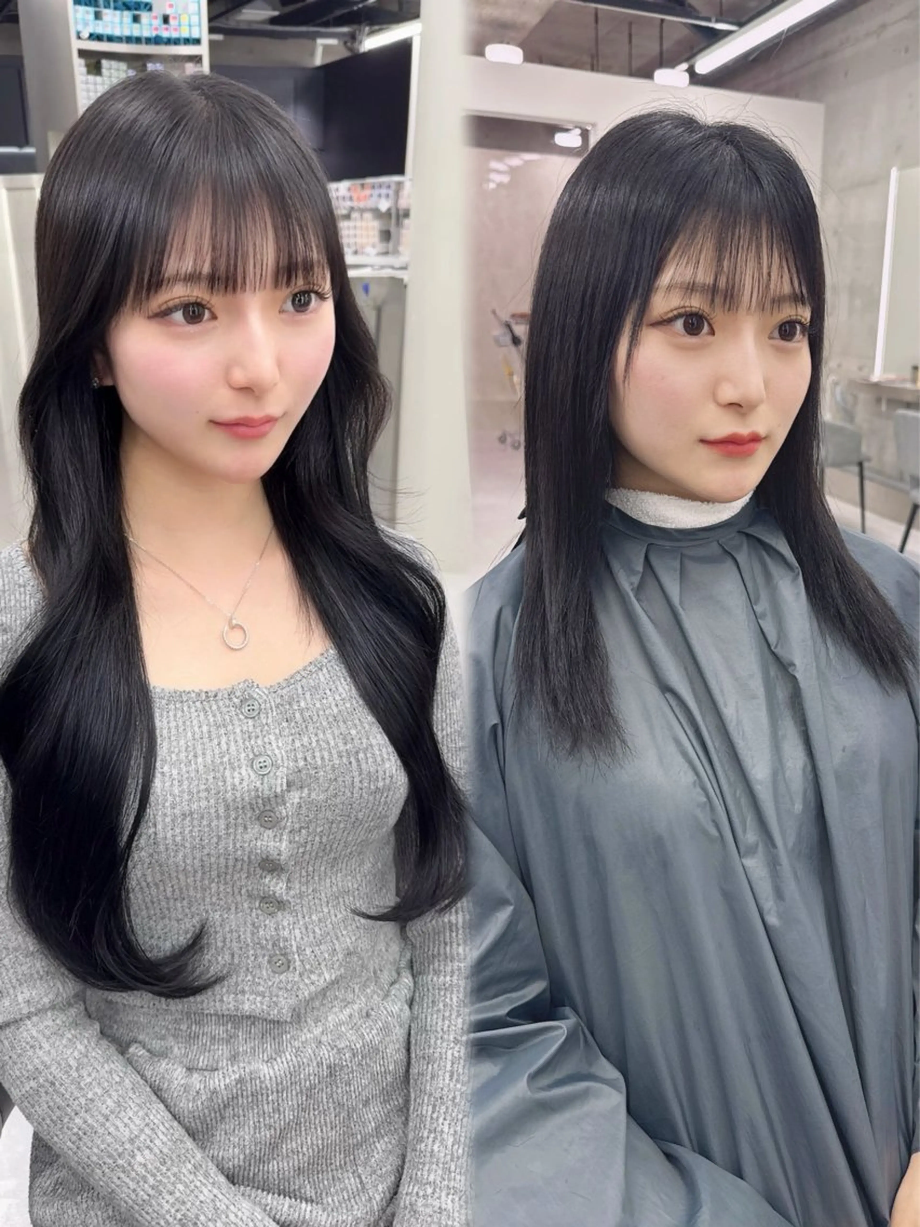 ロング エクステ×レイヤー 黎也のヘアスタイル