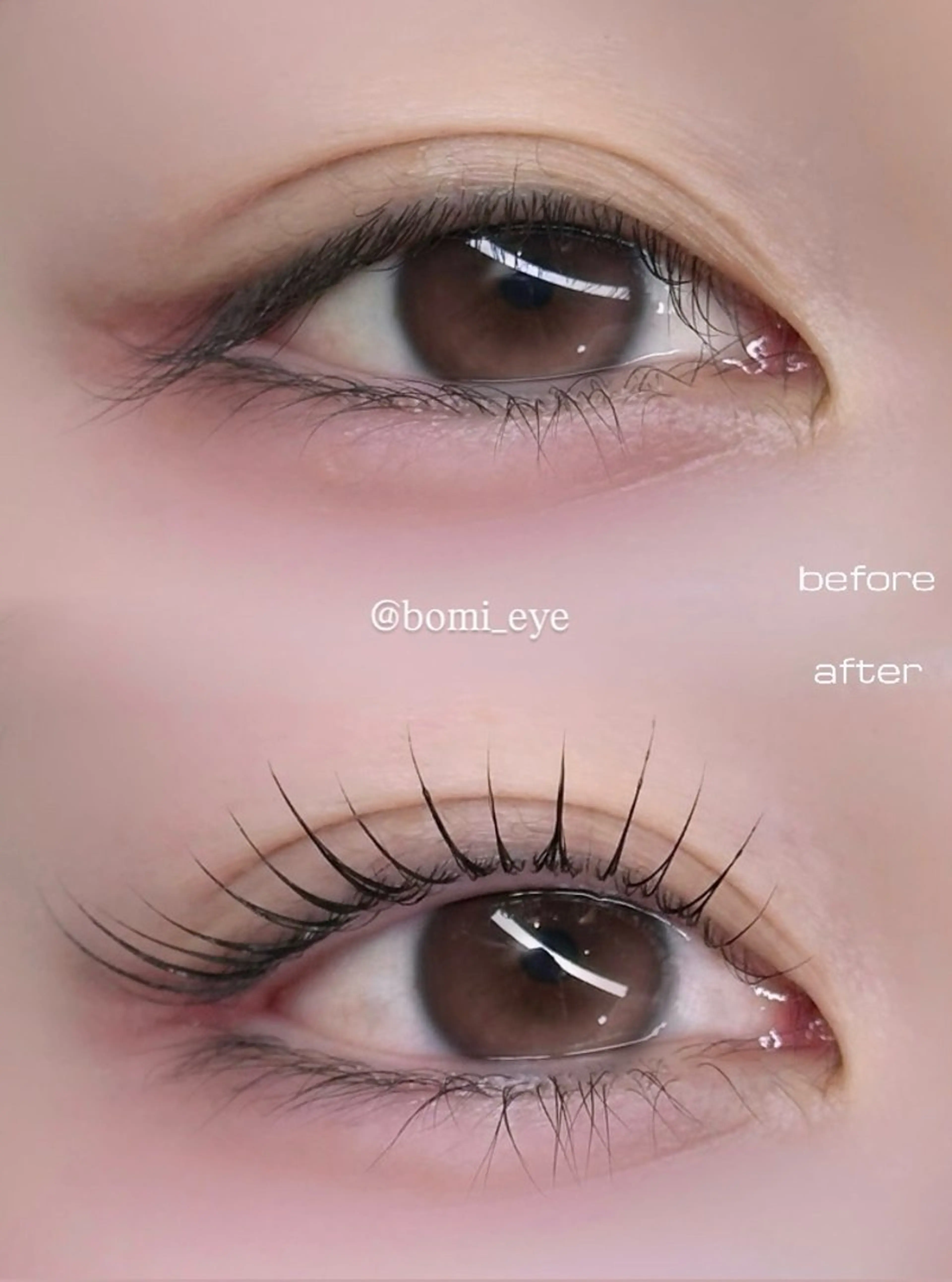 マツエク・マツパ マツパ 韓国束感まつげ ｜恵比寿 bomiのマツエク・マツパデザイン