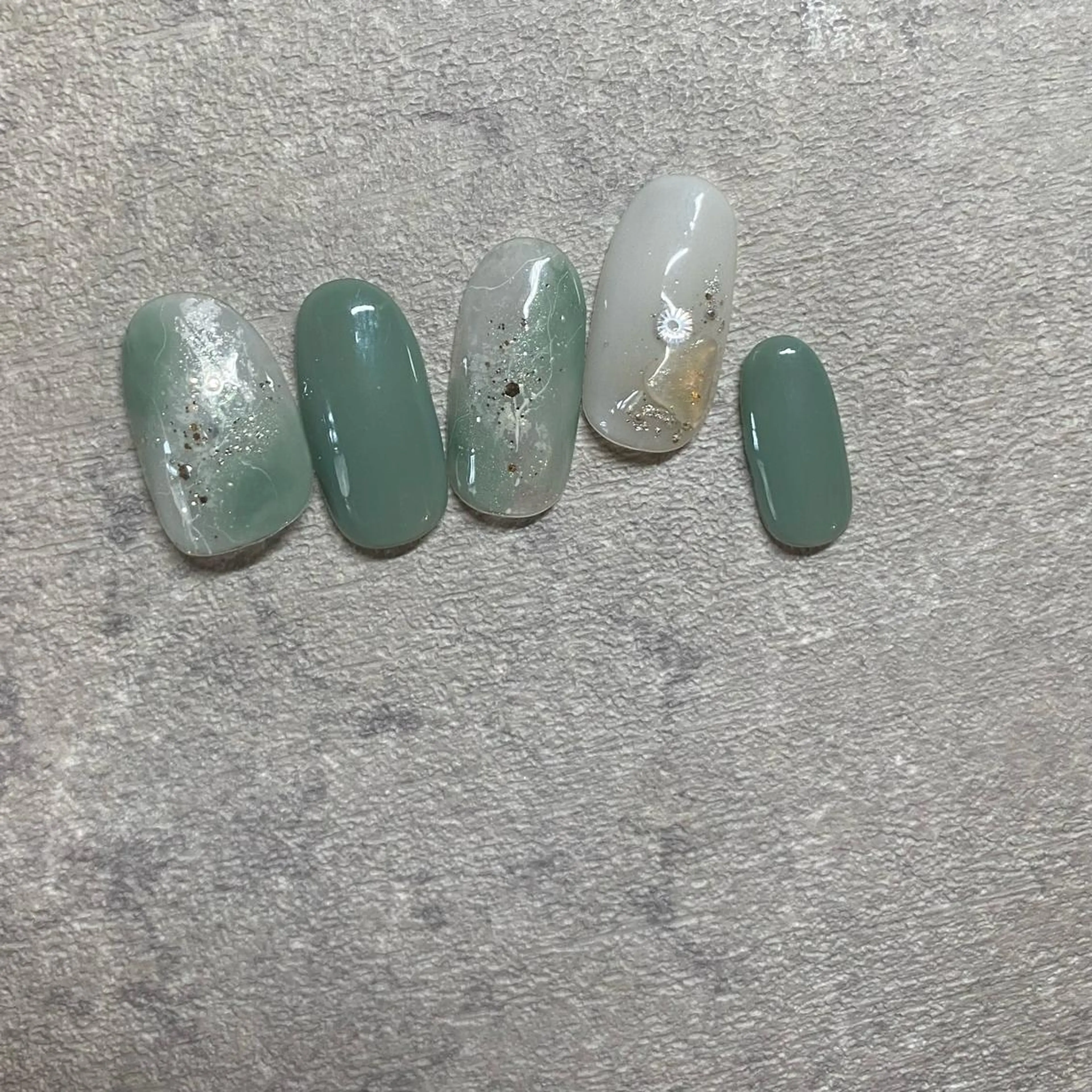 ネイル アートネイル フットネイル ニュアンスネイル 春ネイル 山田 貴子のネイルデザイン