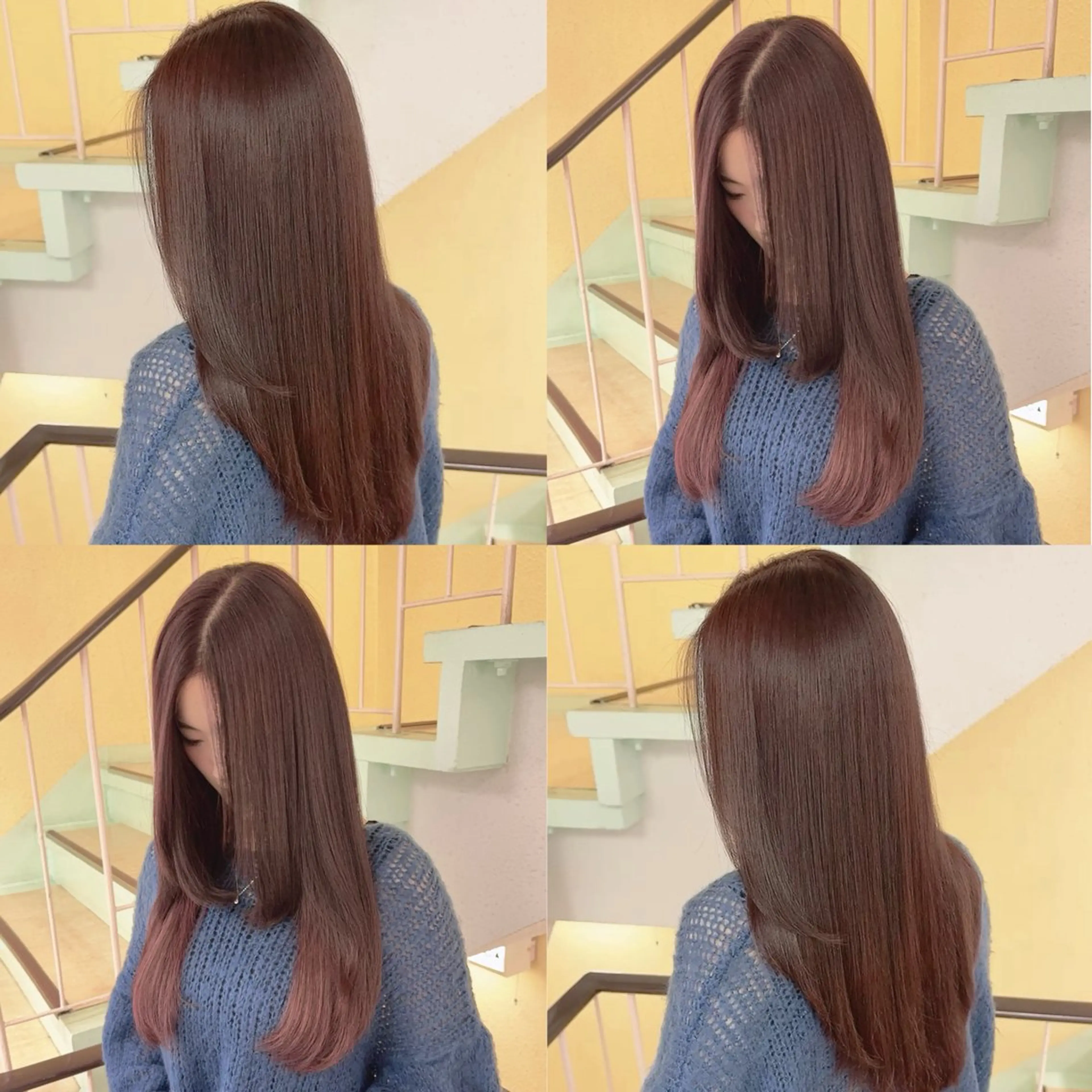 カラー ヘアカラー トリートメント 渋谷:インナーカラー ／🍒エリカ🍒のヘアスタイル