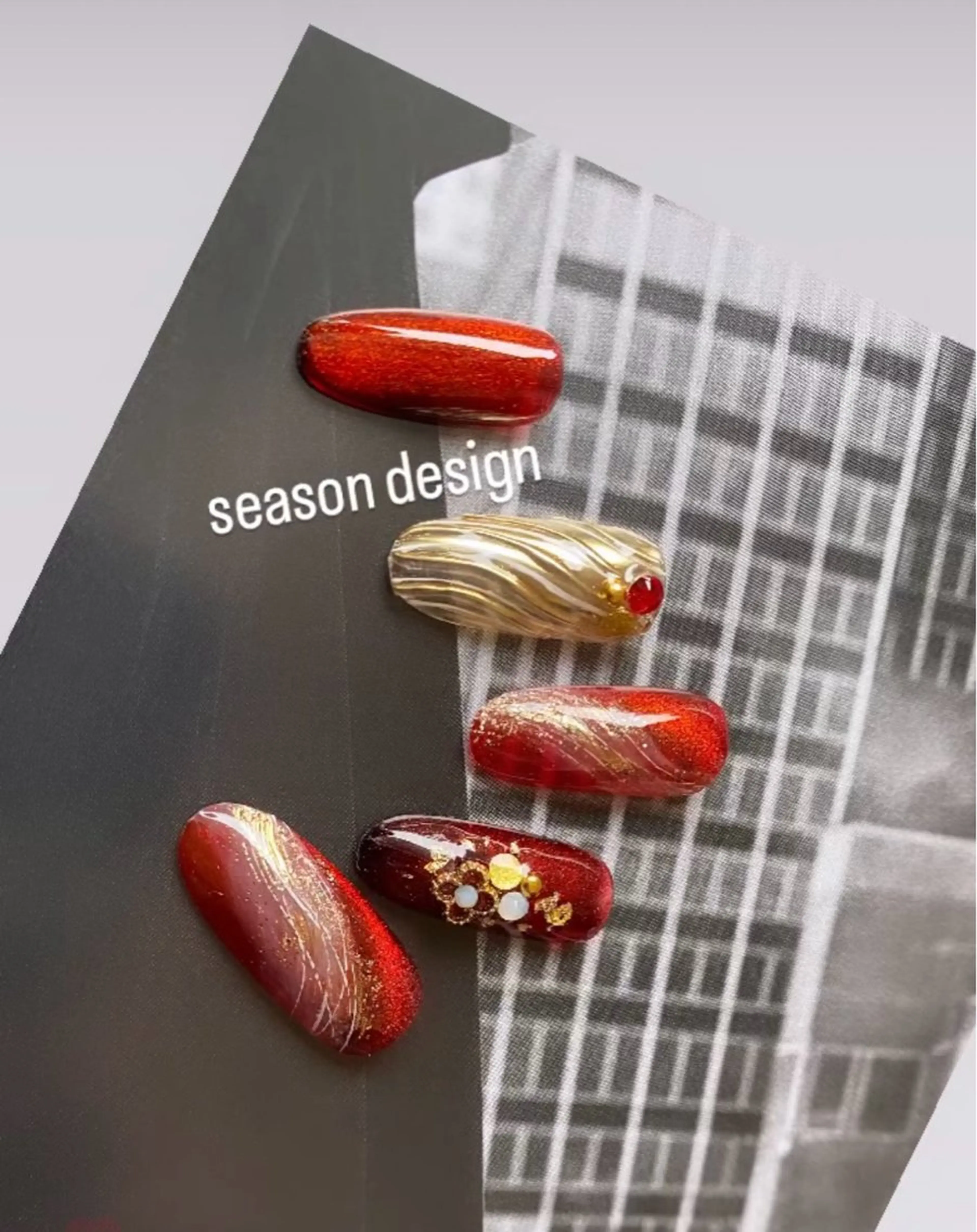 ネイル Berry coco SAIKAのネイルデザイン