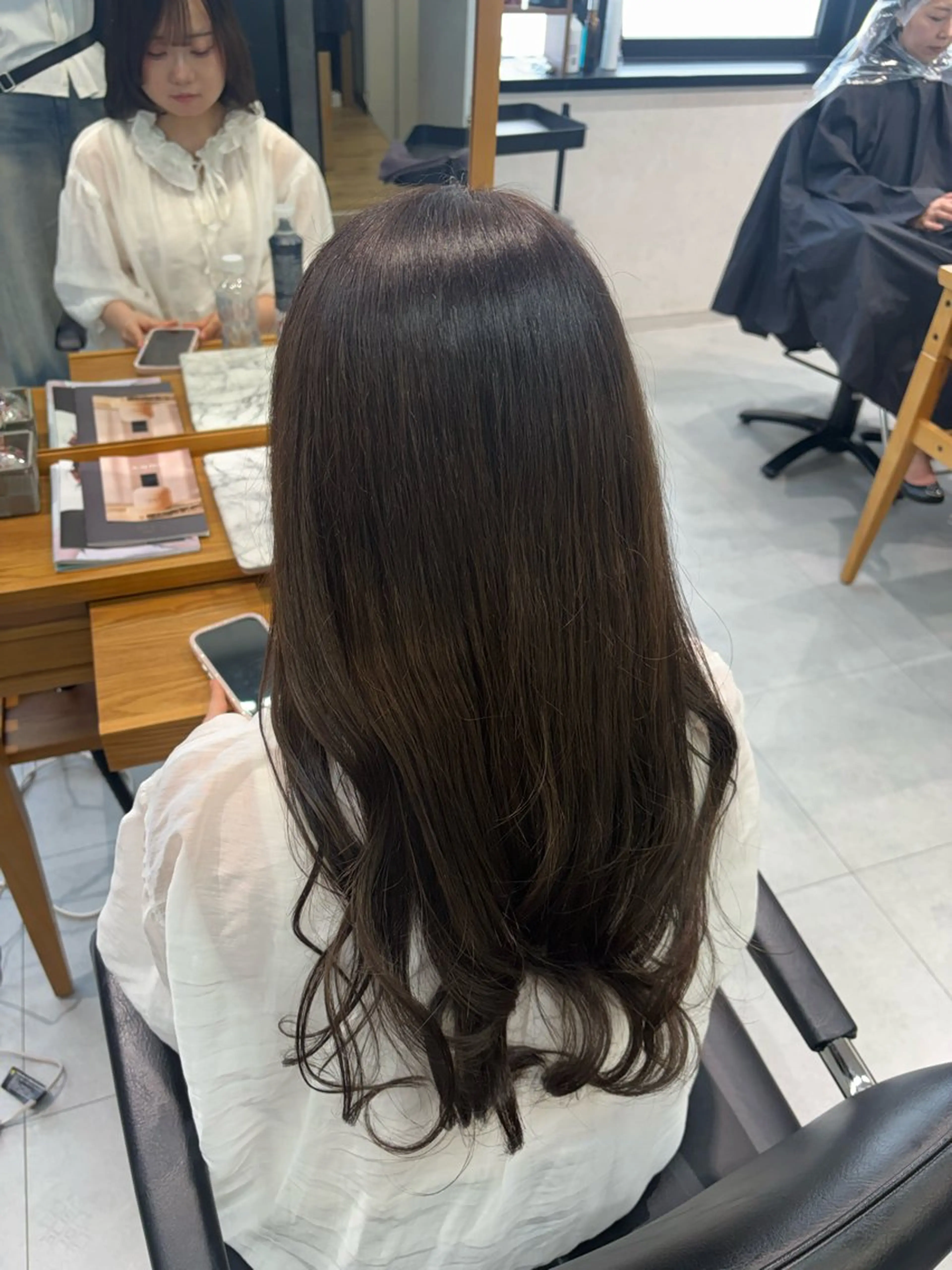 ロング ヘアカラー カラーモデル募集 ✨🤍モモハ🤍✨のヘアスタイル