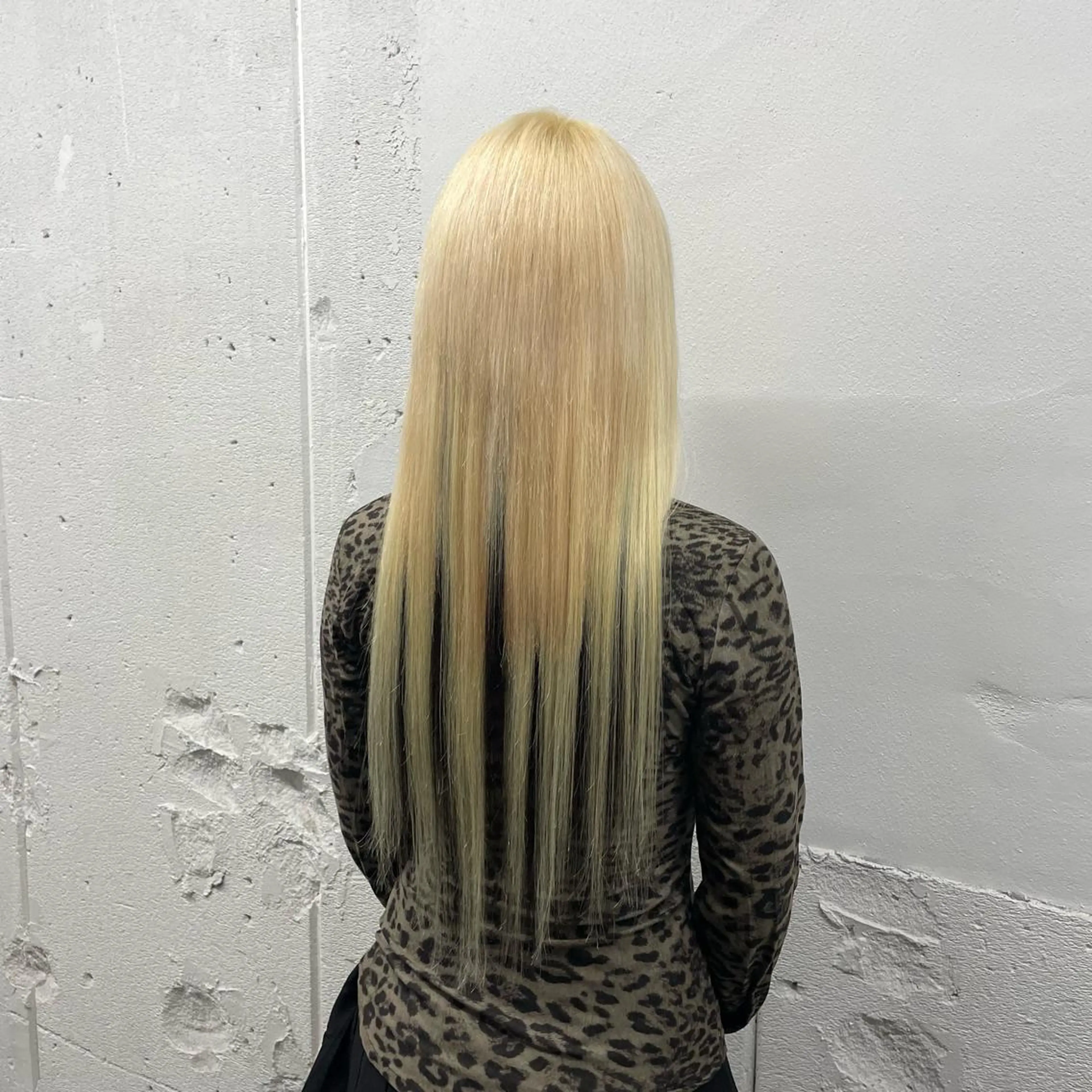 ロング カラー シールエクステ バレイヤージュ ミストバング ダブルカラー  フェイスフレーミング ヘアカラー エクステ 🧡艶髪ちゅるん髪 🫧🧡YUKI❄️のヘアスタイル