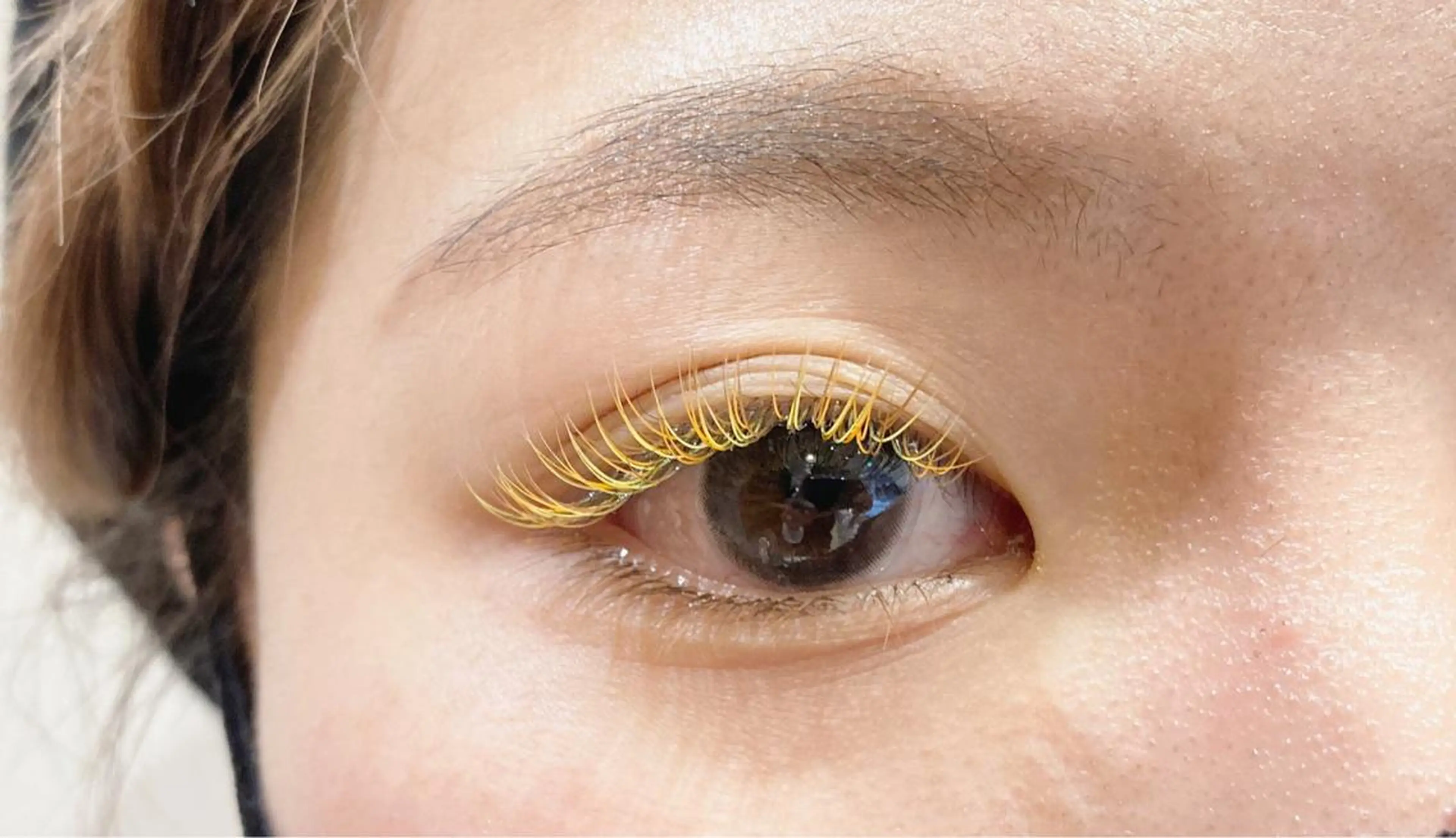 マツエク・マツパ Cカール カラーマツエク マツエク sola: neolive出沼のマツエク・マツパデザイン