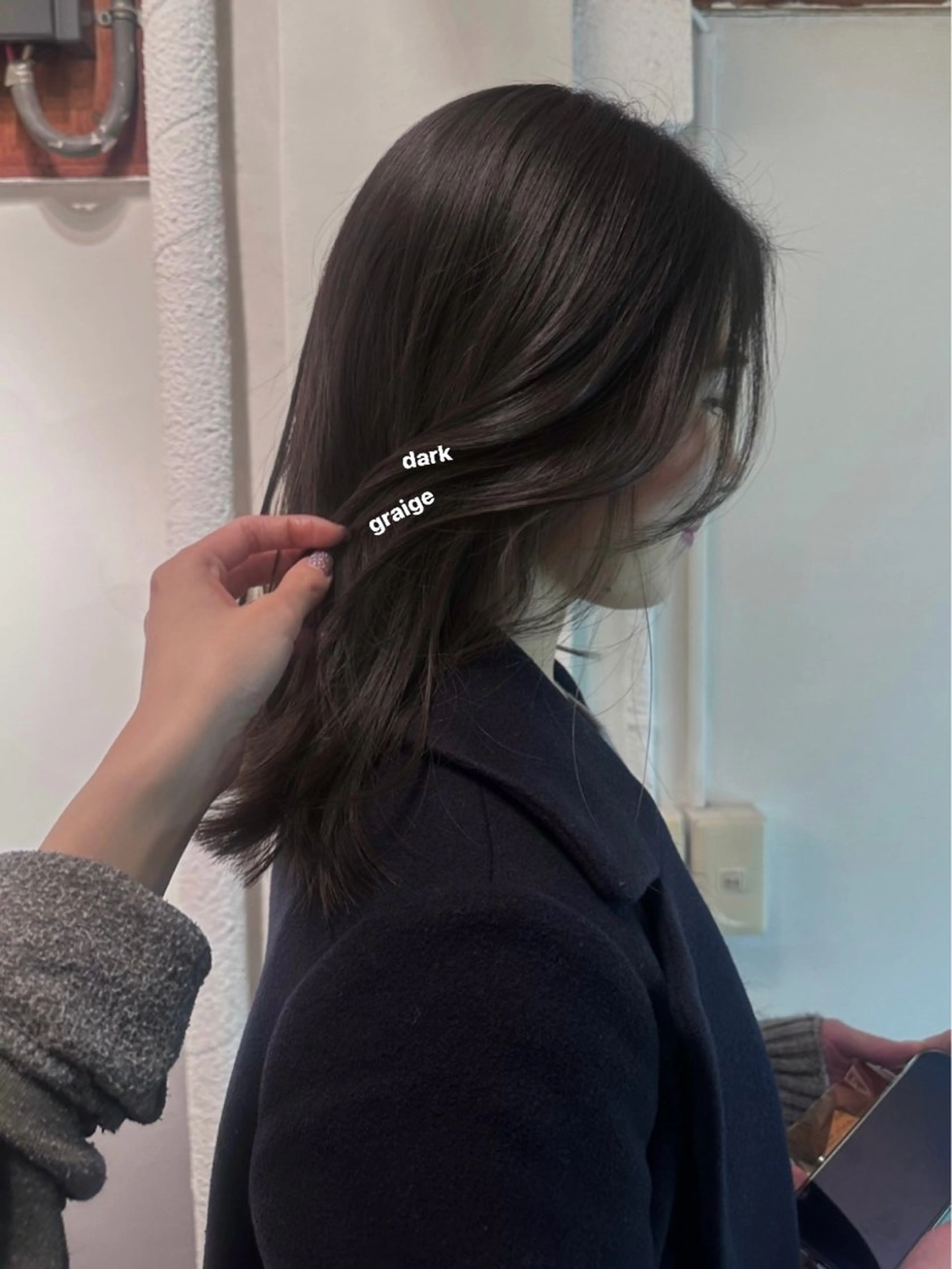 ミディアム カラー 透明感カラー 暖色カラー/レイヤー 🌙 オノユリカのヘアスタイル