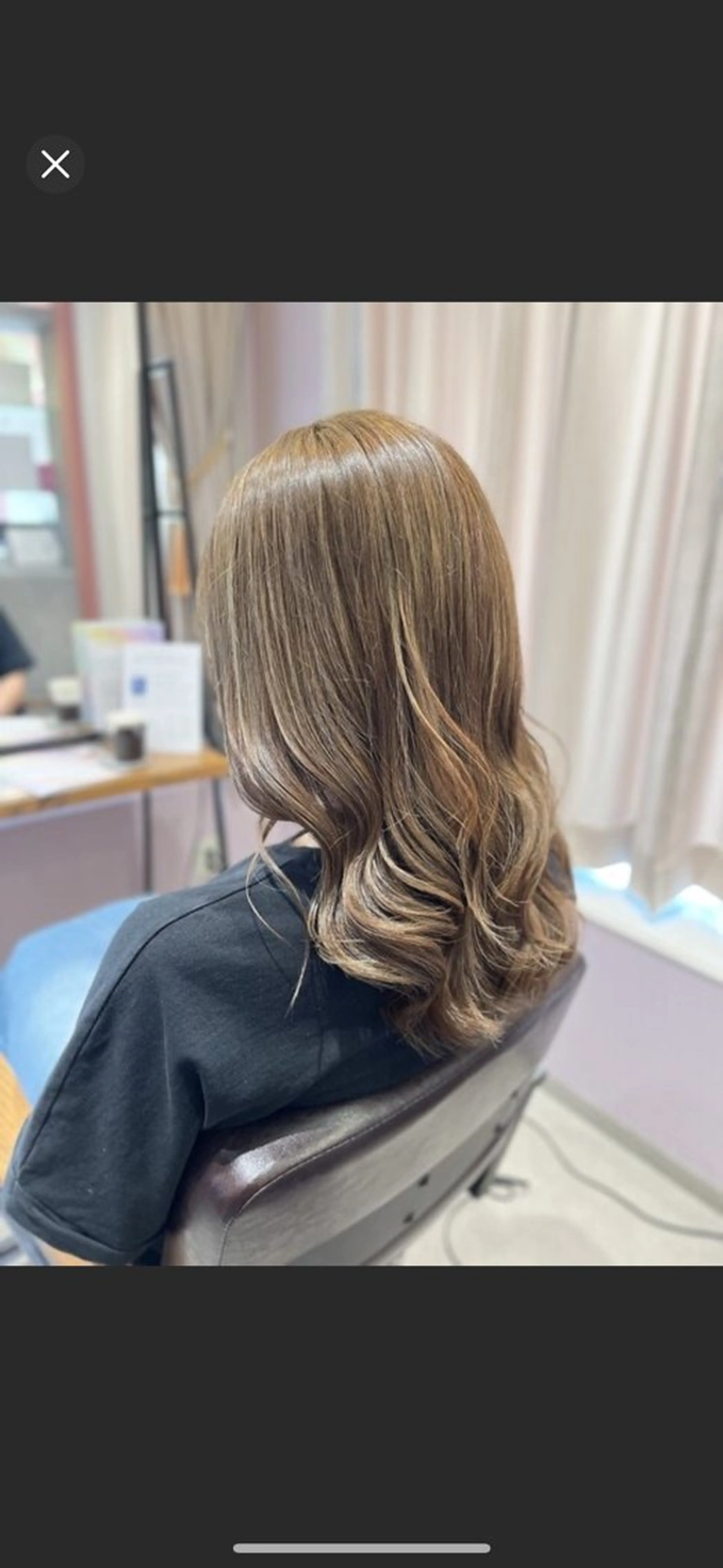 セミロング 森 いずなのヘアスタイル