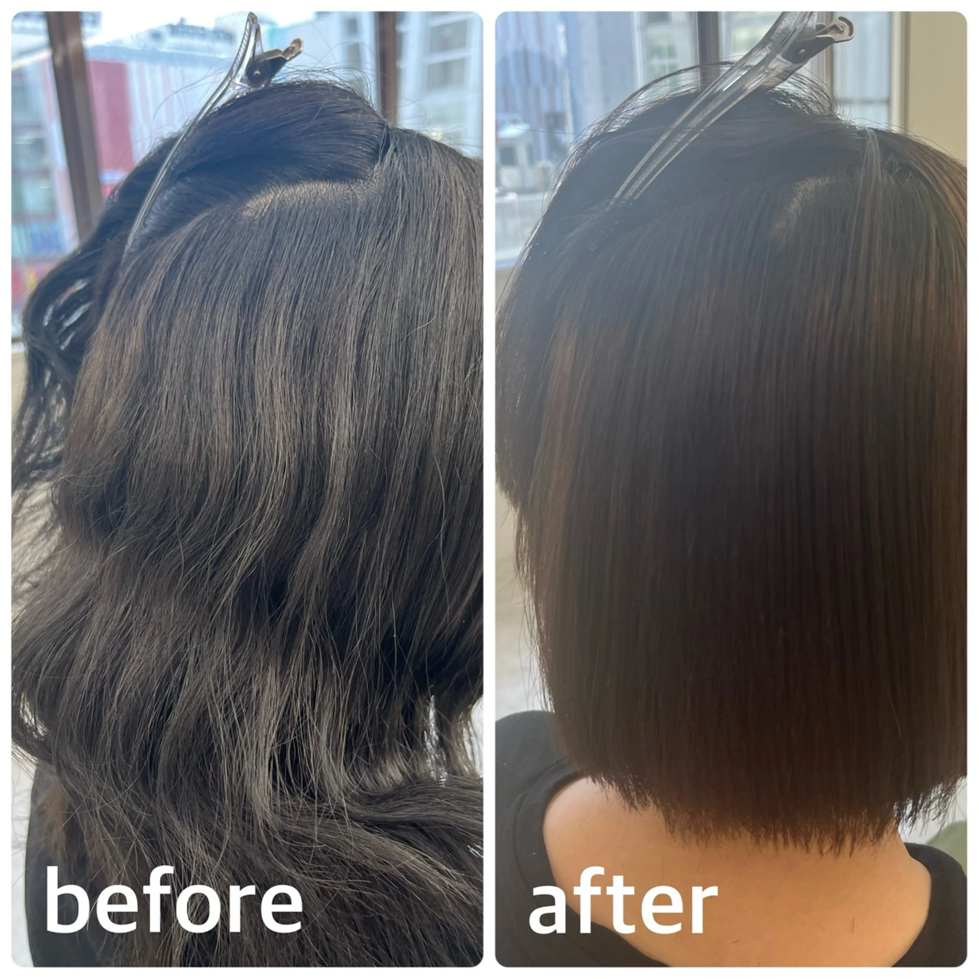 ショート カット 縮毛矯正 トリートメント michiru 【EIGHT 札幌】のヘアスタイル