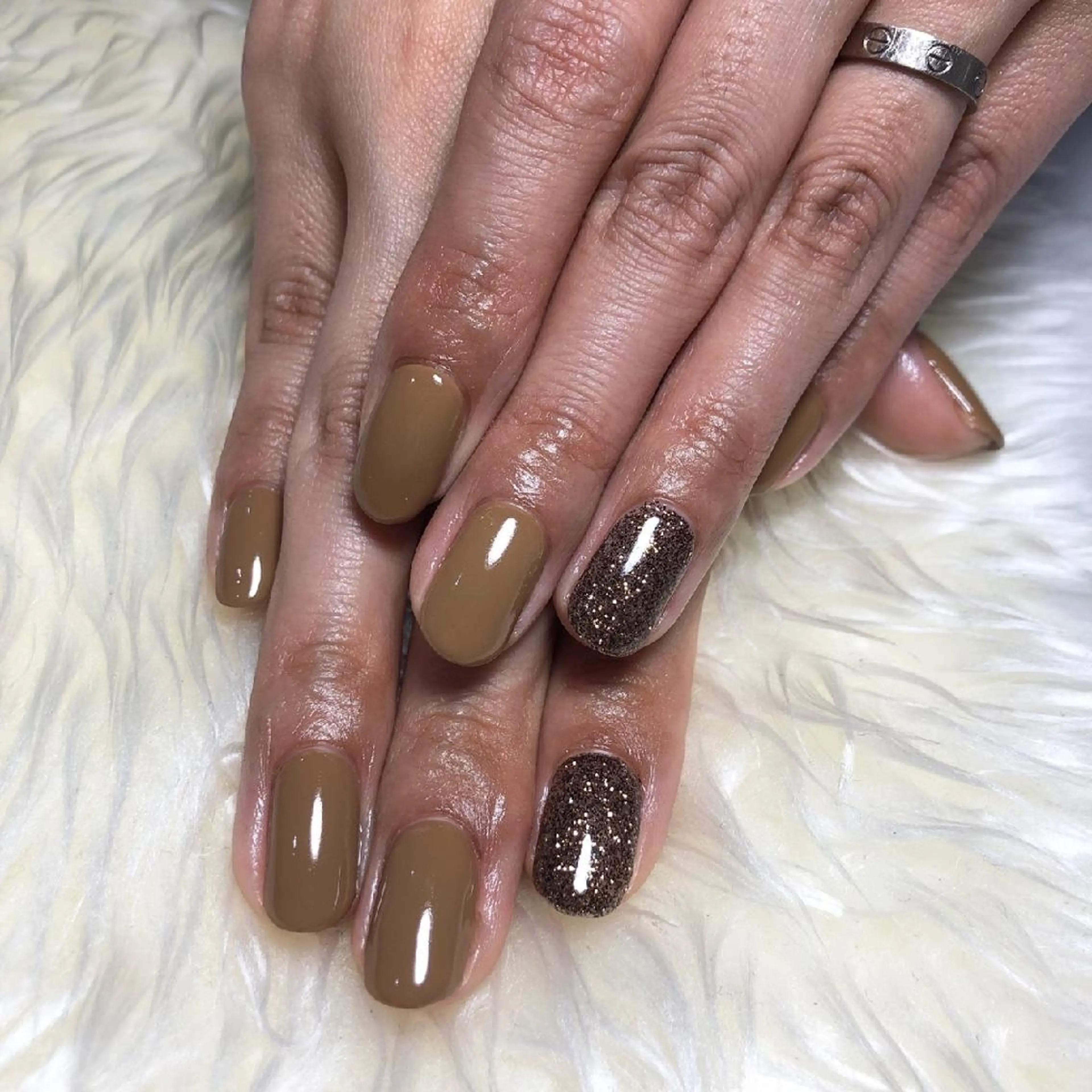 ネイル ワンカラーネイル ハンドネイル Nail&eye Belire 新宿のネイルデザイン