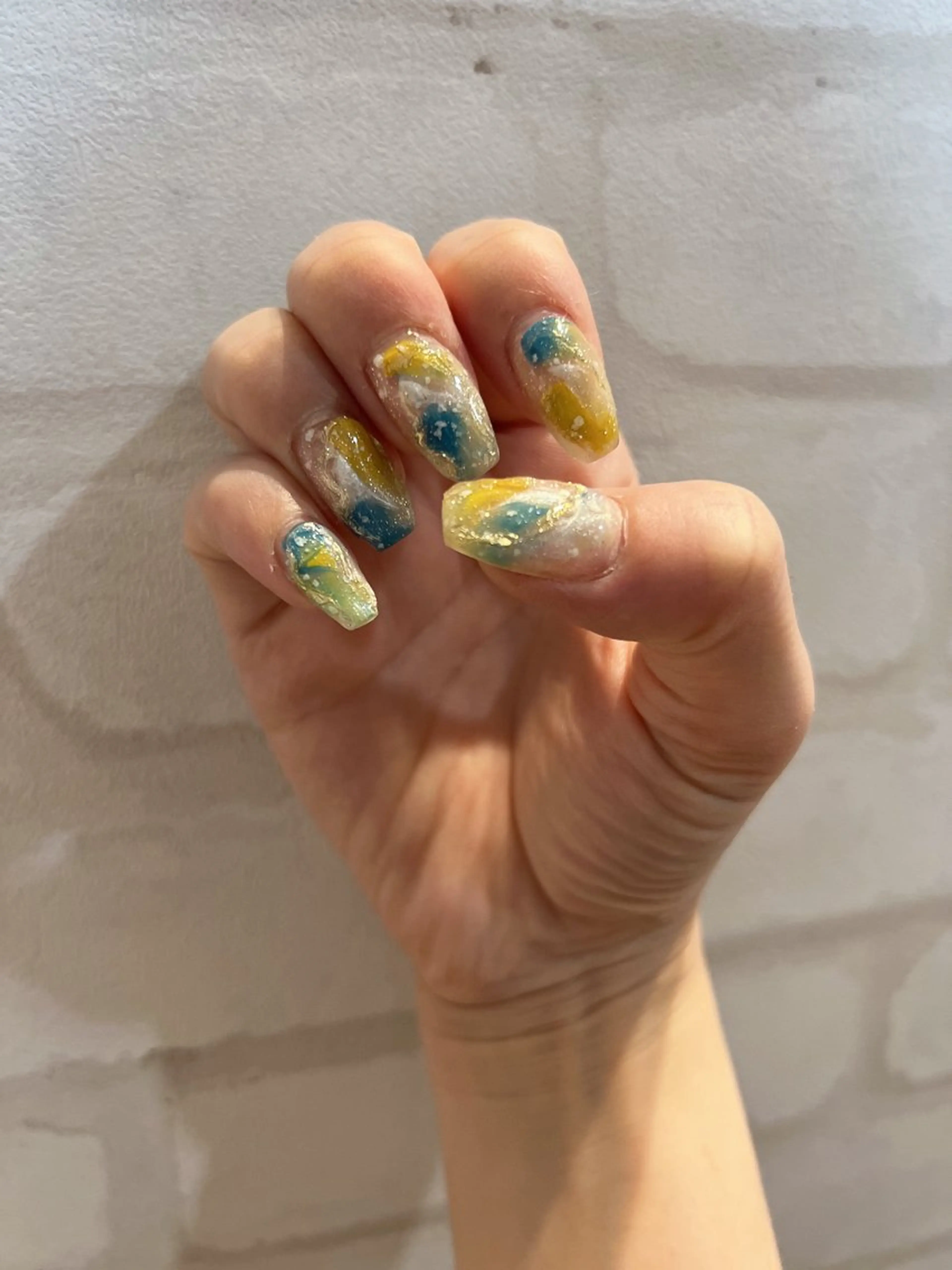 ネイル ミラーネイル ニュアンスネイル coco nailのネイルデザイン