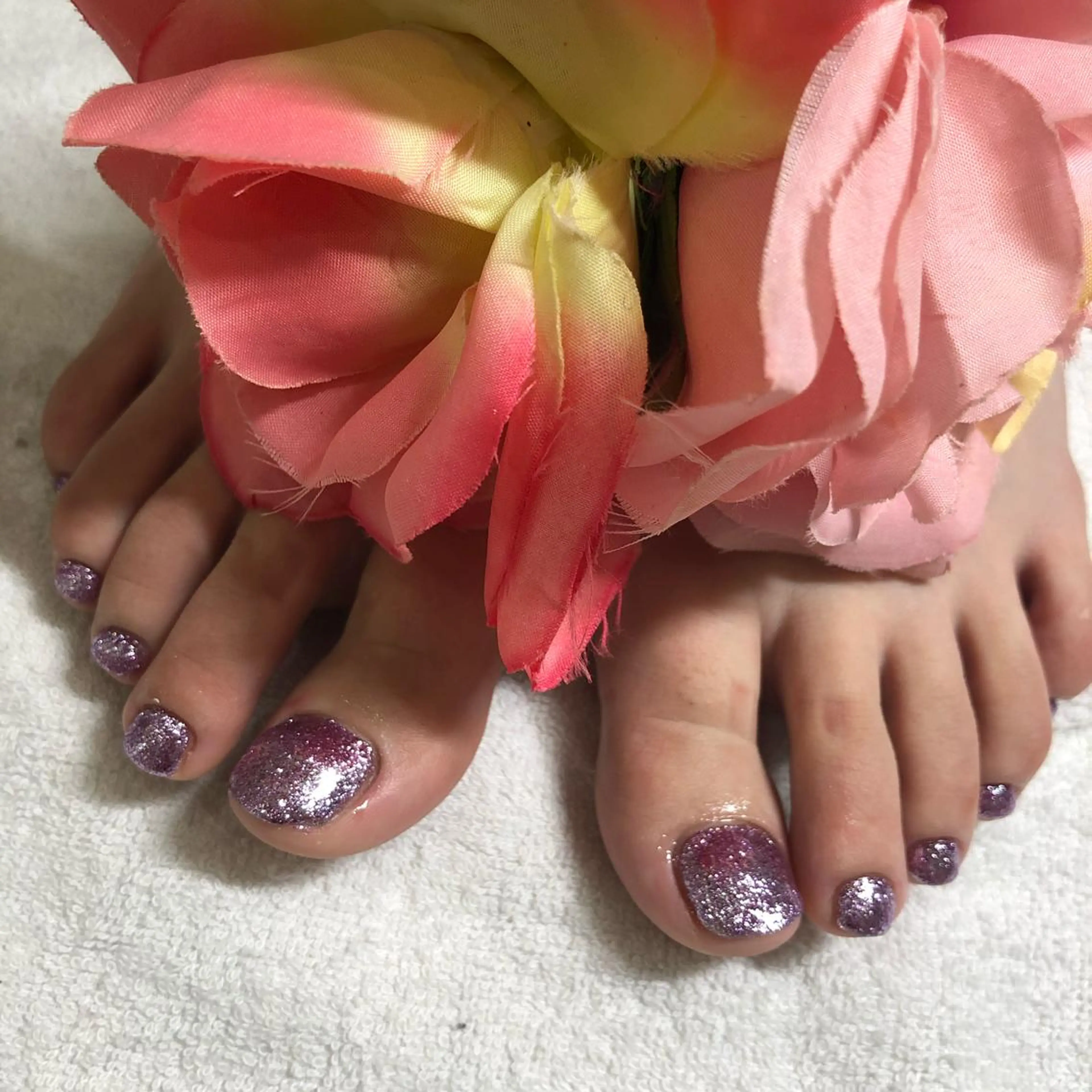 ショート ネイル フットネイル 《LB》ラブリエ Nail&eyeのマツエク・マツパデザイン